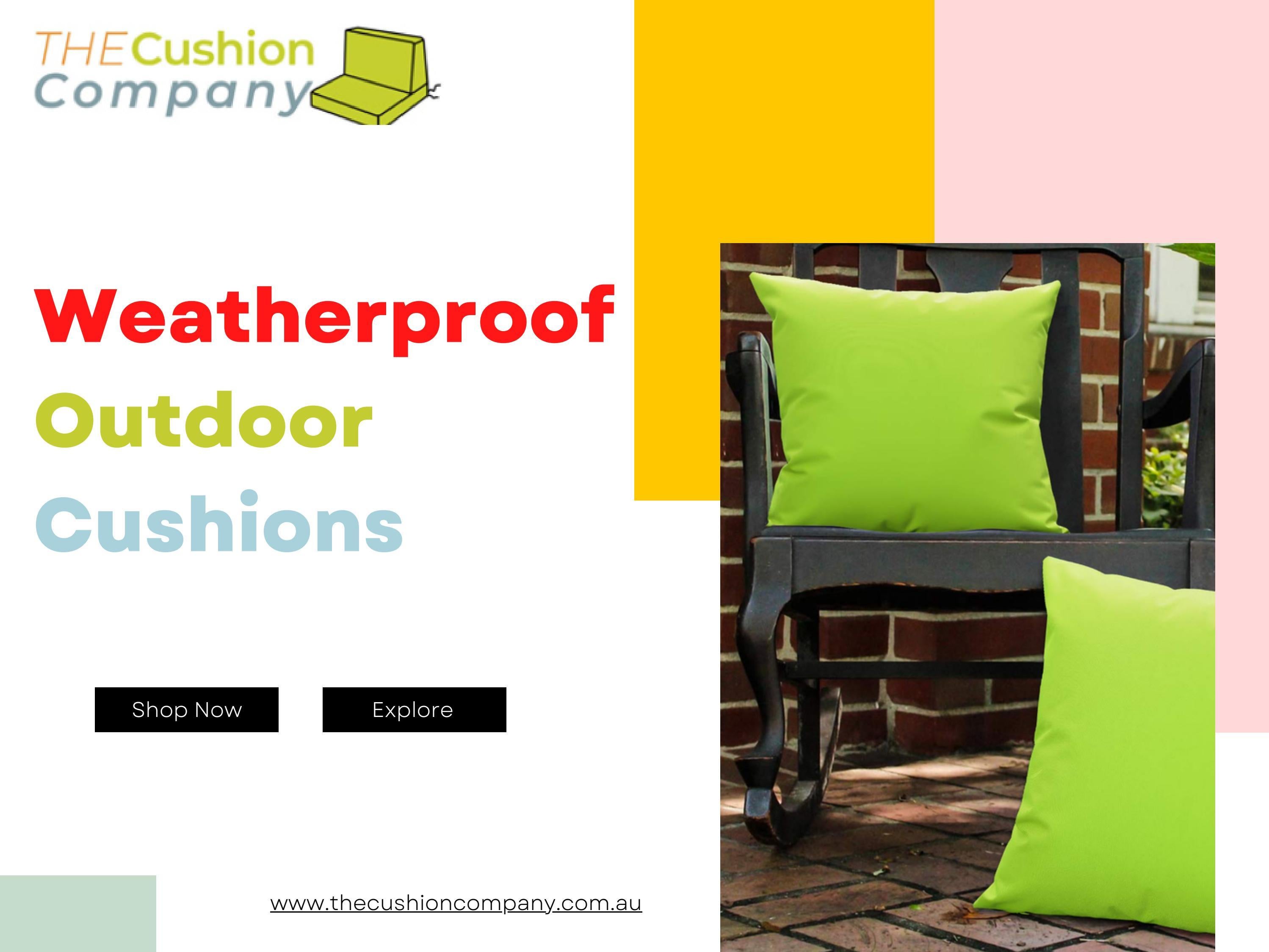 Weatherproof Outdoor Cushions by The Cushion Company Australia Issuu