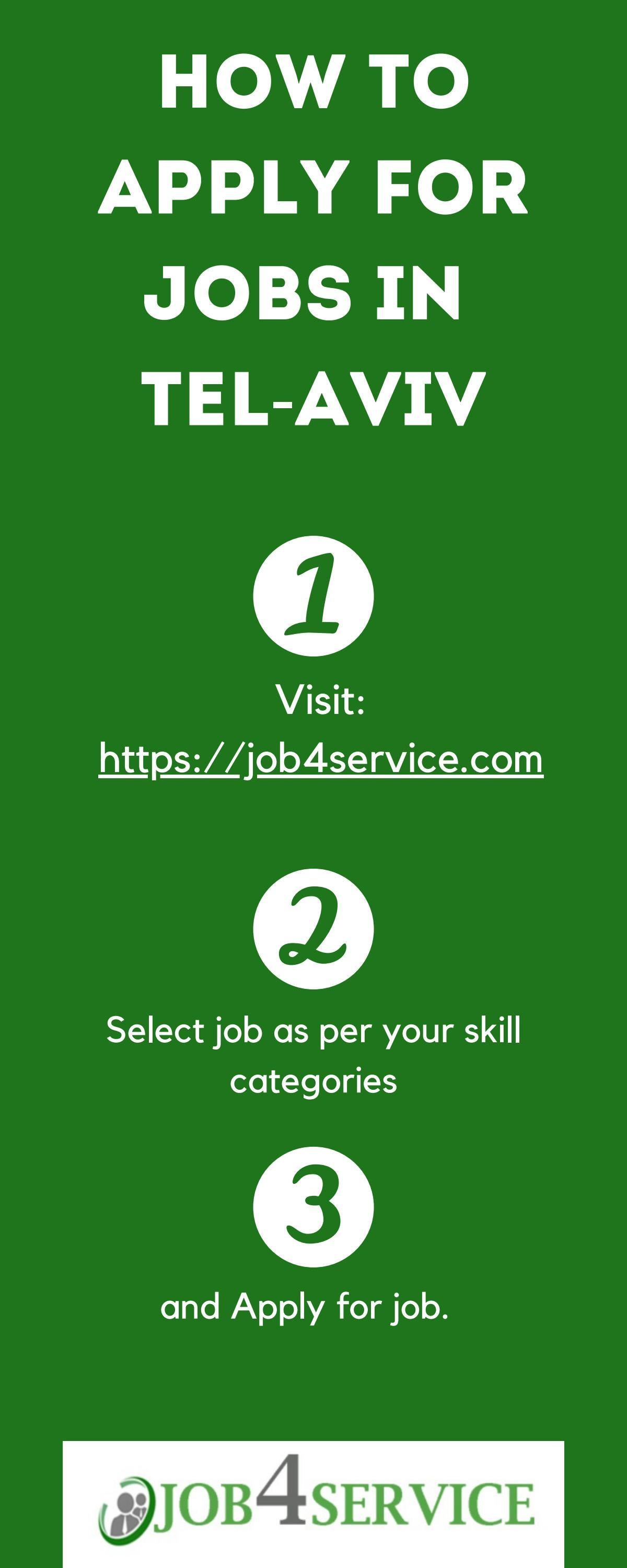 How to apply for jobs in telaviv by job4service Issuu