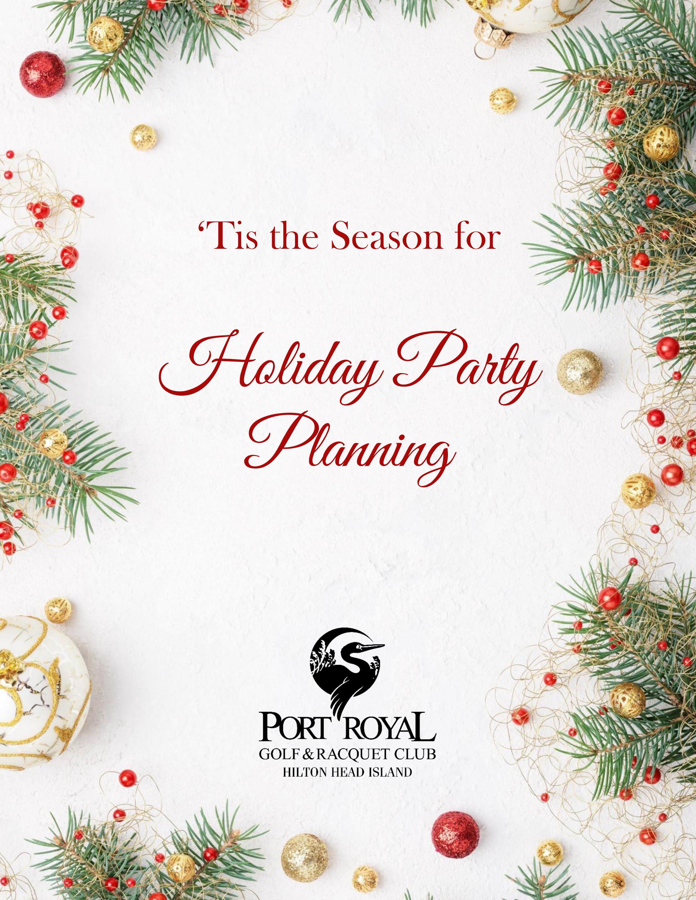 2022 PR Holiday Menus By Heritage Golf Group Issuu