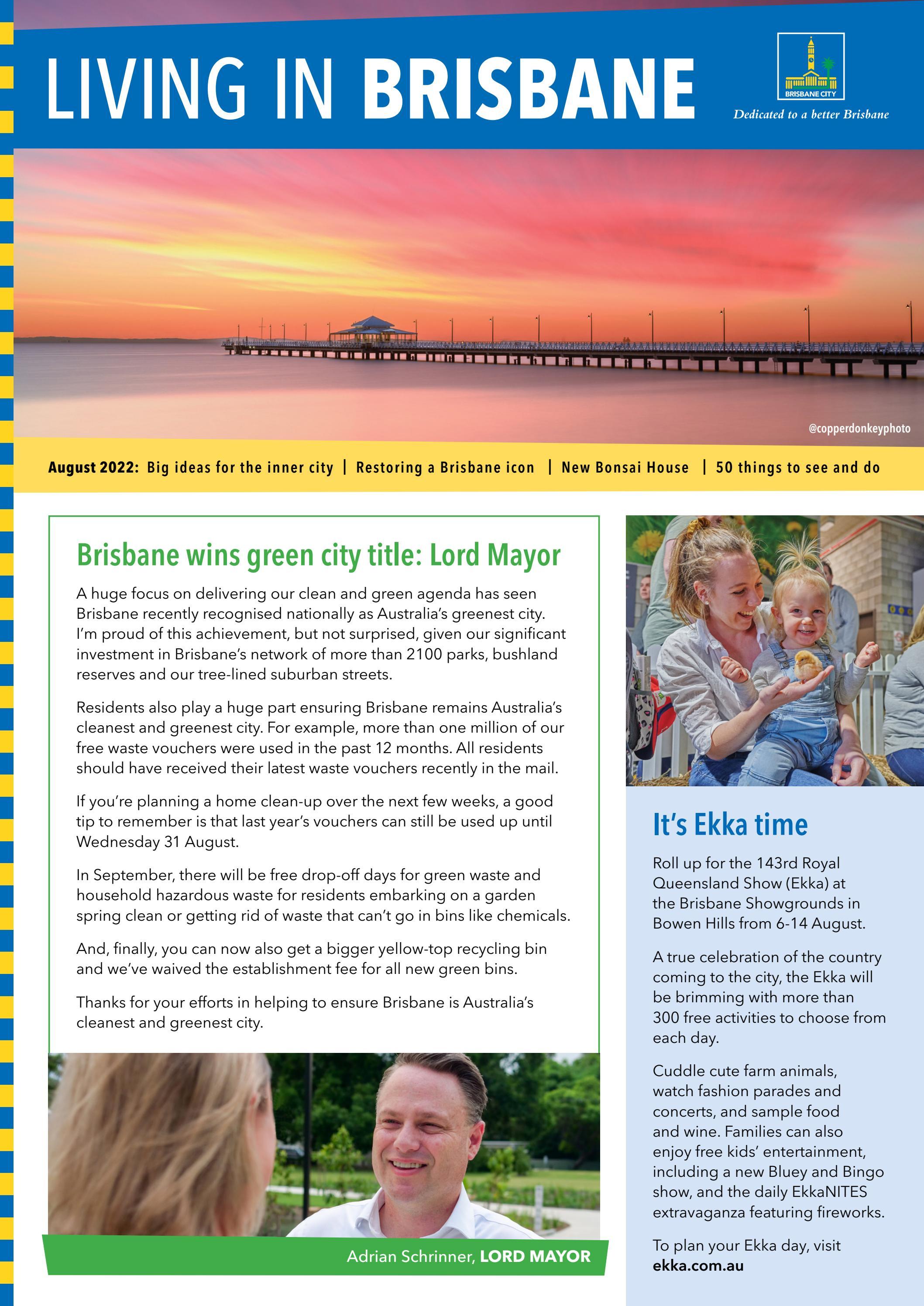 Living in Brisbane August 2022 South edition by Brisbane City