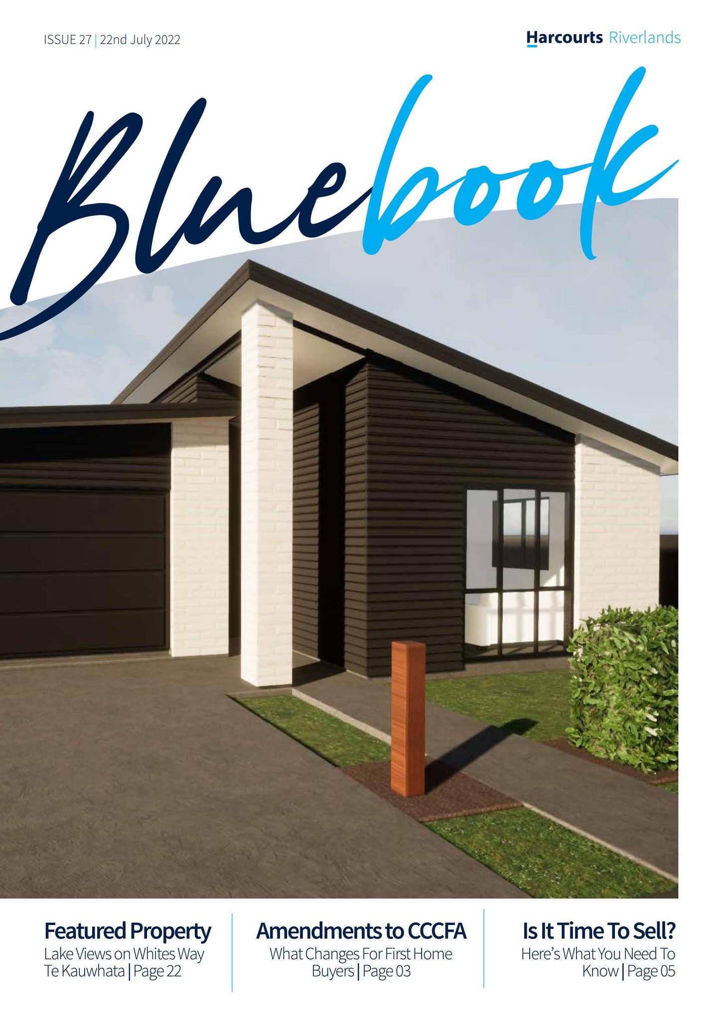 Bluebook Issue 27 22nd July 2022 by harcourtsriverlands Issuu