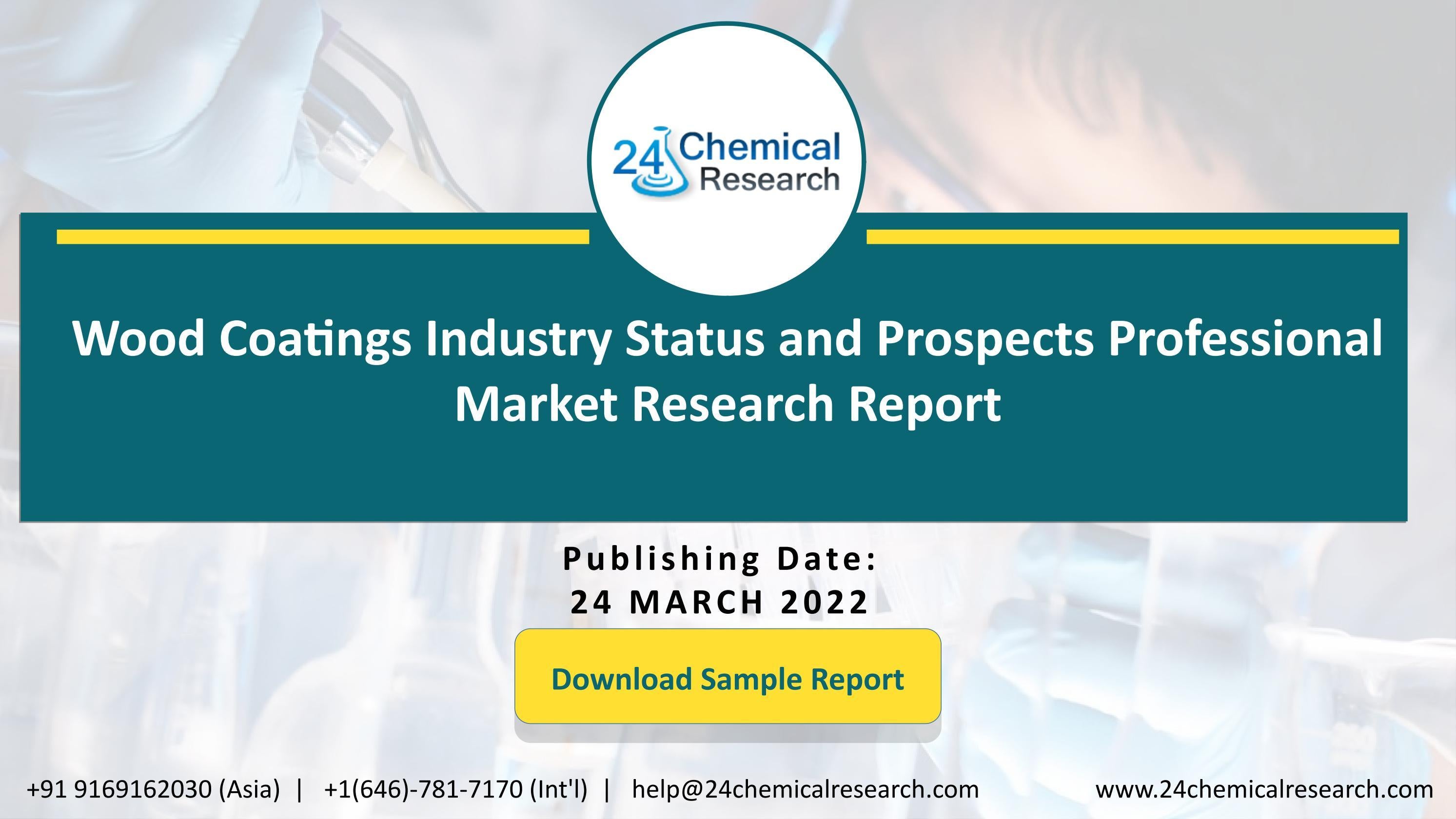 Wood Coatings Industry Status and Prospects Professional Market