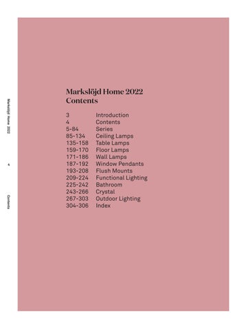 Markslöjd 灯饰目录 2022 德国 第 4 页