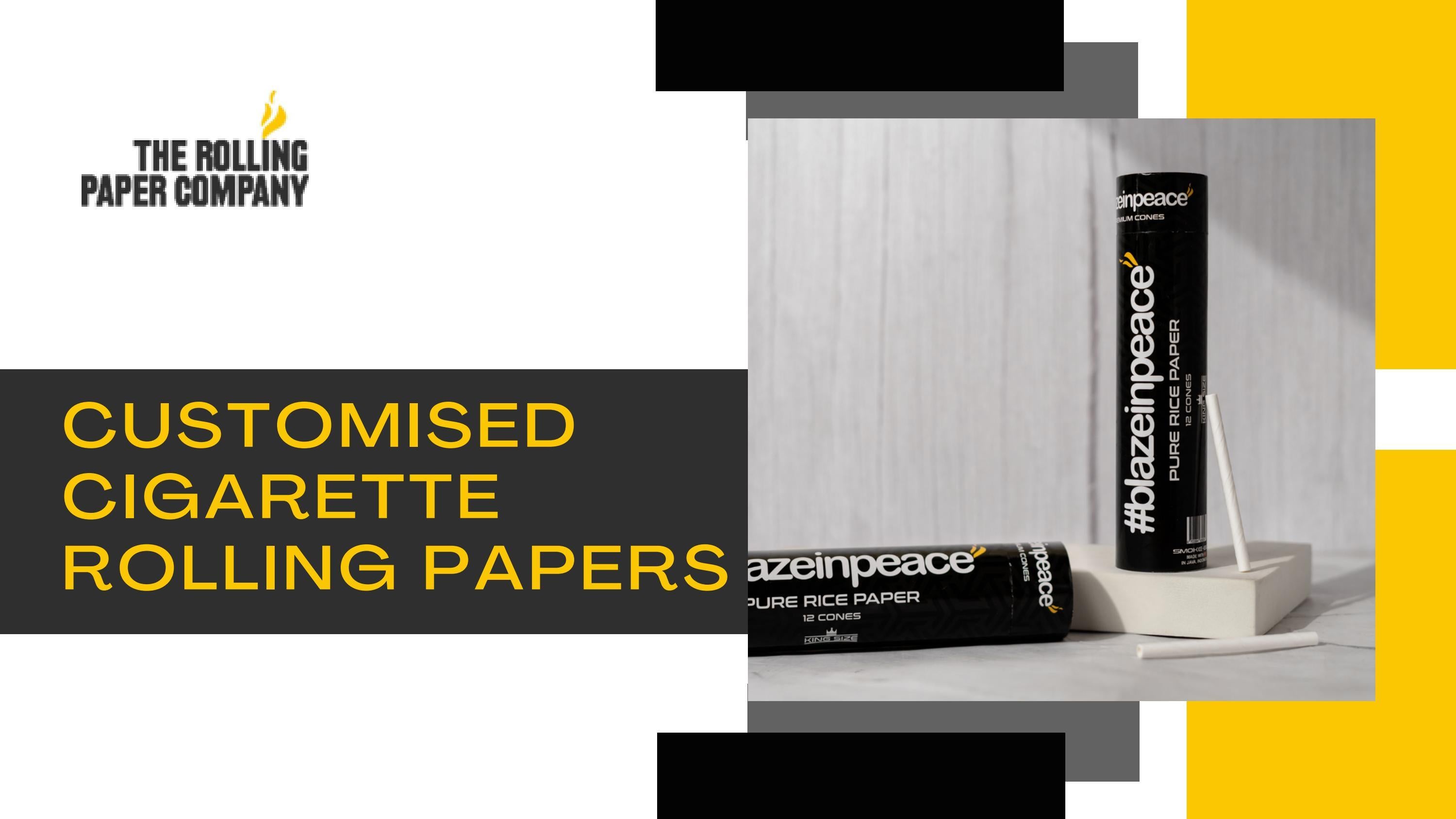 Customised Cigarette Rolling Papers by The Rolling Paper Company Issuu