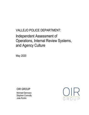 Cover of "OIR Group Report May 2020"