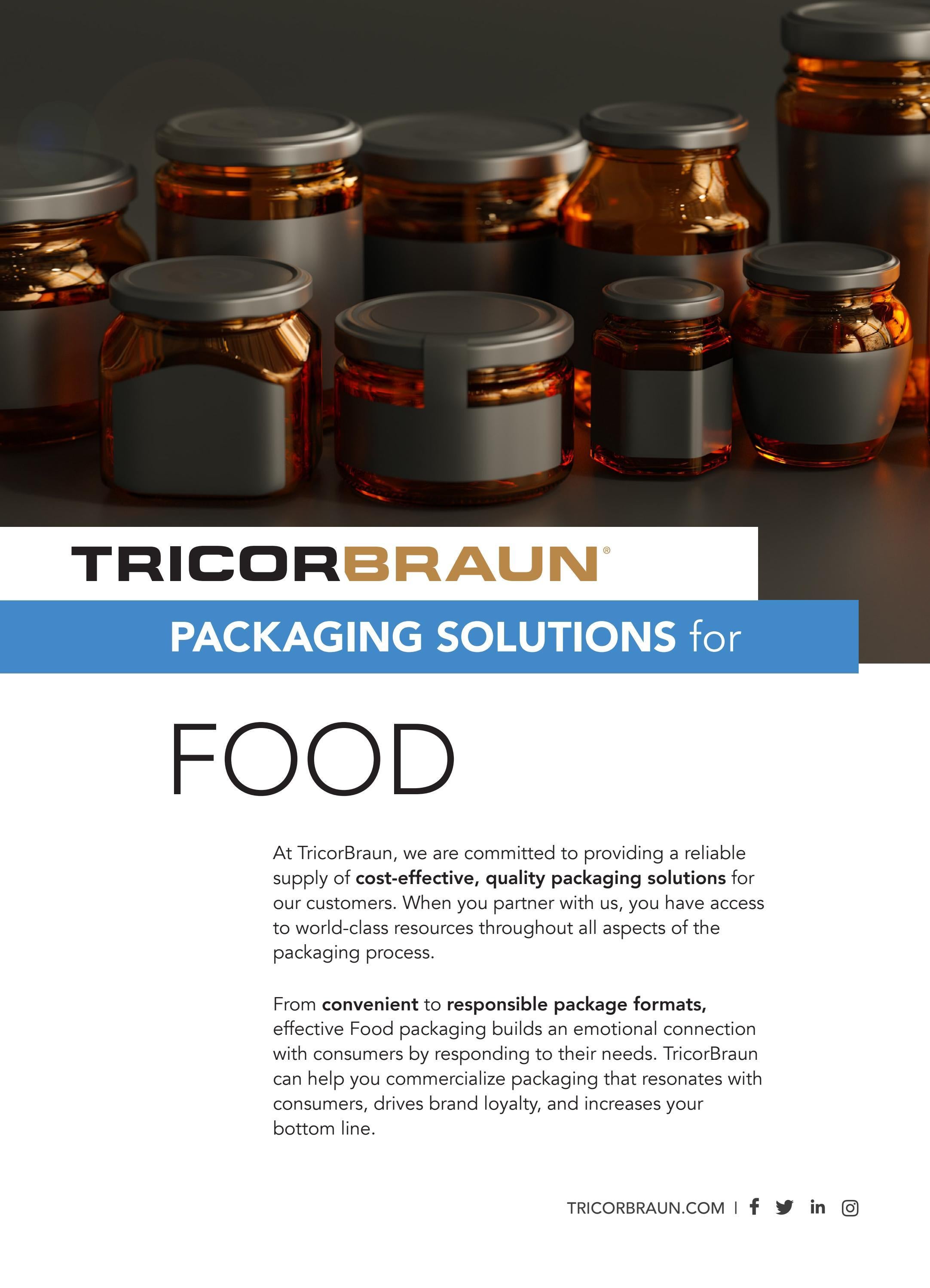 TricorBraun Packaging Solutions for Food by TricorBraun Issuu