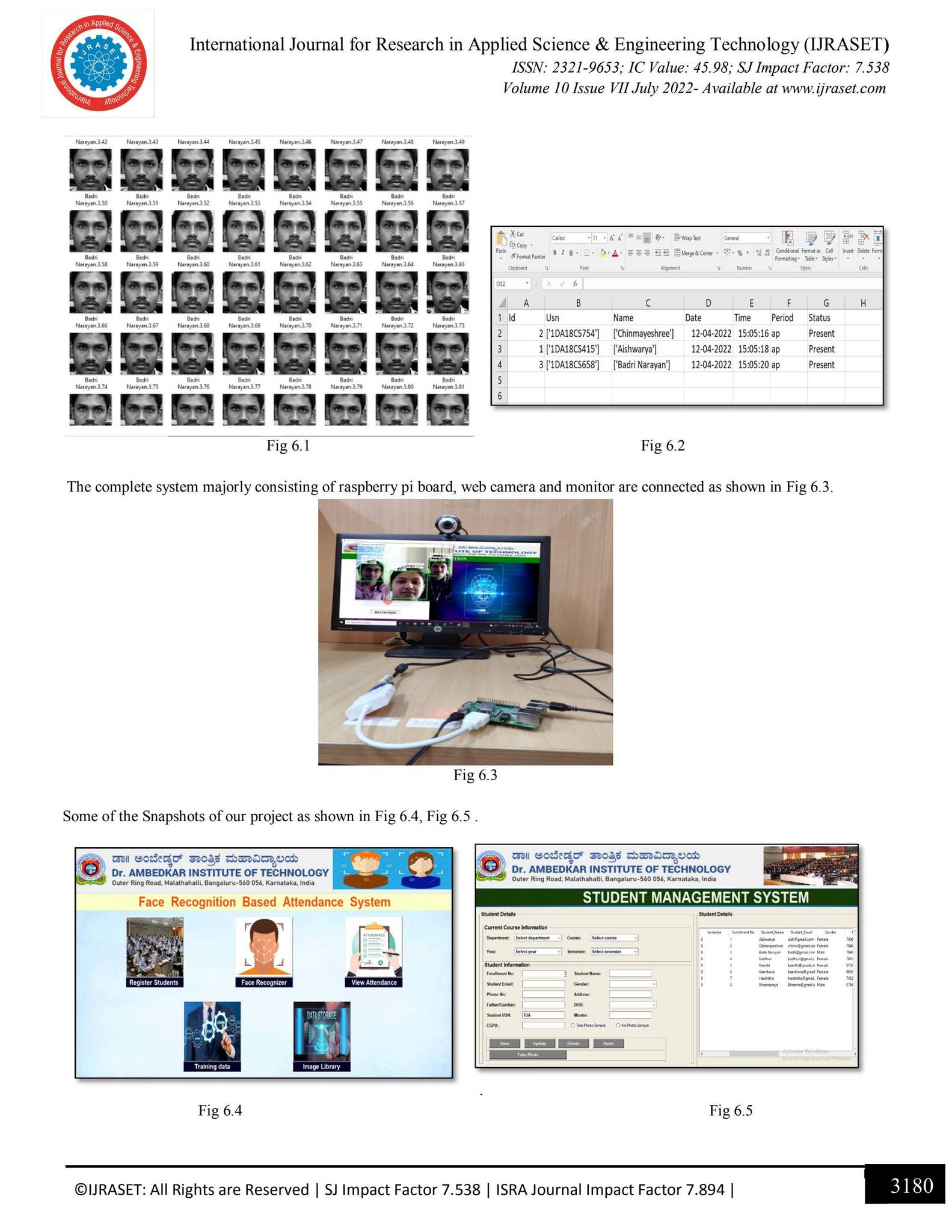 Smart Classroom Attendance System Using Face Recognition and Raspberry ...