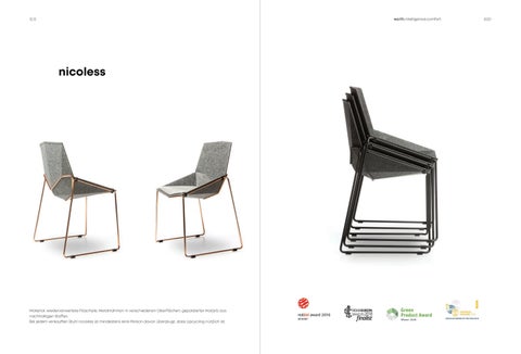 Donar earth 家具产品集 - Stuhle komplett gefertigt aus recycleten Materialien und recyclefahig 第 8 页