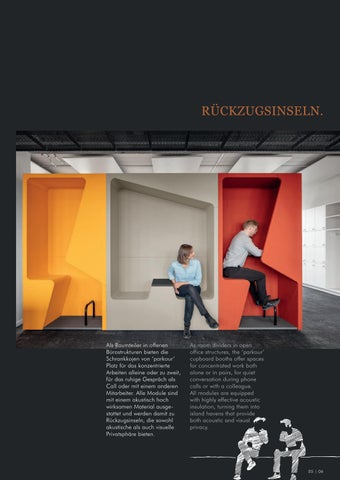 Parkour multifunctionele units 英文 booths voor 德文 hybride werkomgevingen 第 7 页