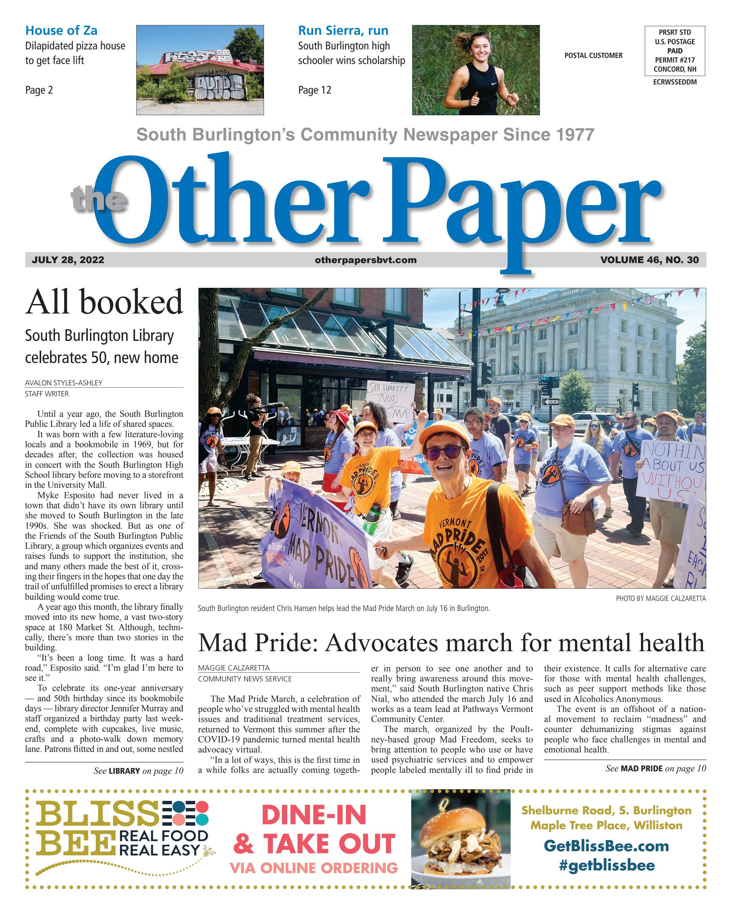 The Other Paper 072822 by Vermont Community Newspaper Group Issuu