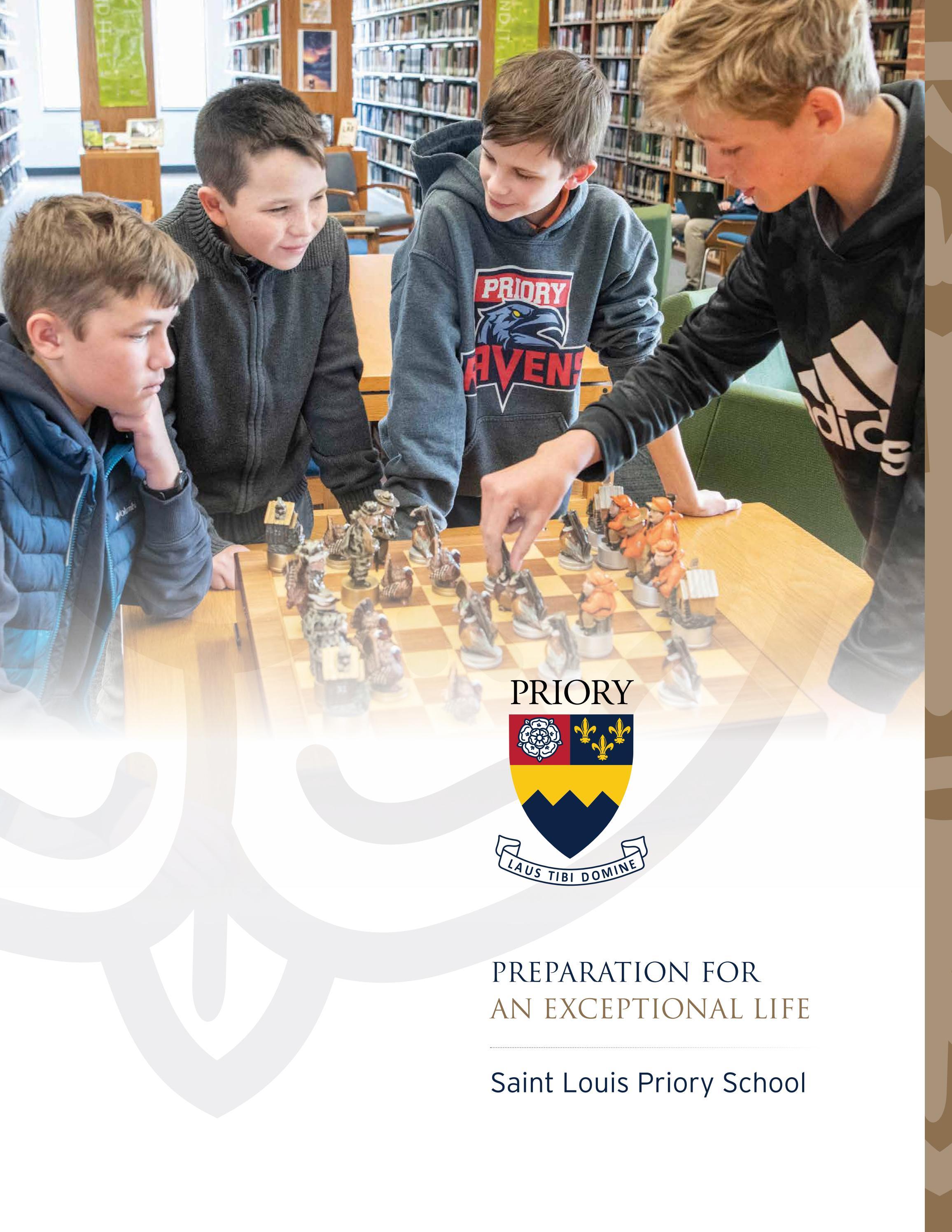Saint Louis Priory School 202223 Admissions Viewbook by Saint Louis