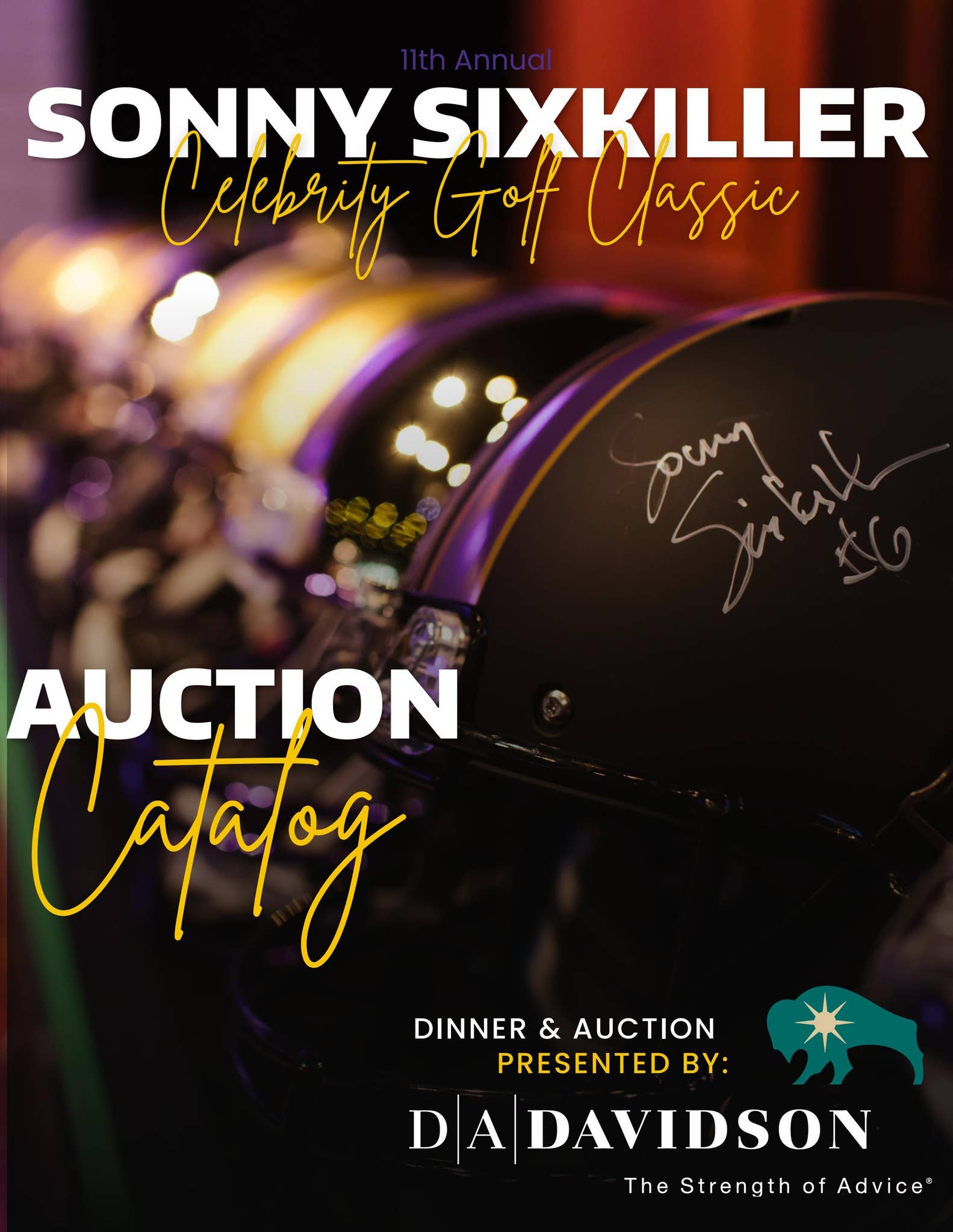 11th Annual Sonny Sixkiller Celebrity Golf Classic Auction Program by ...