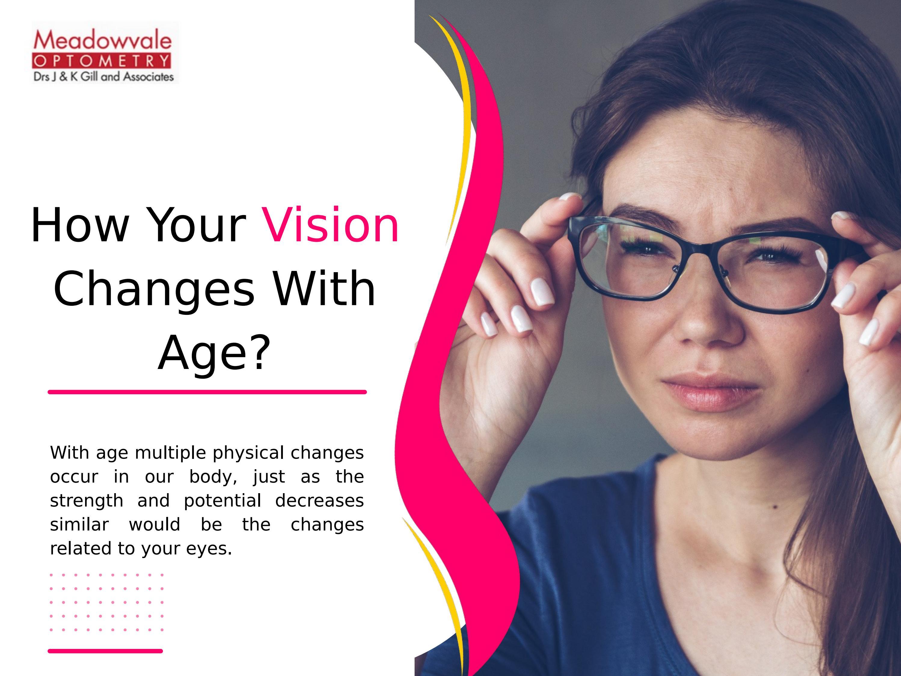 How Your Vision Changes With Age? by Meadowvale Optometry - Issuu