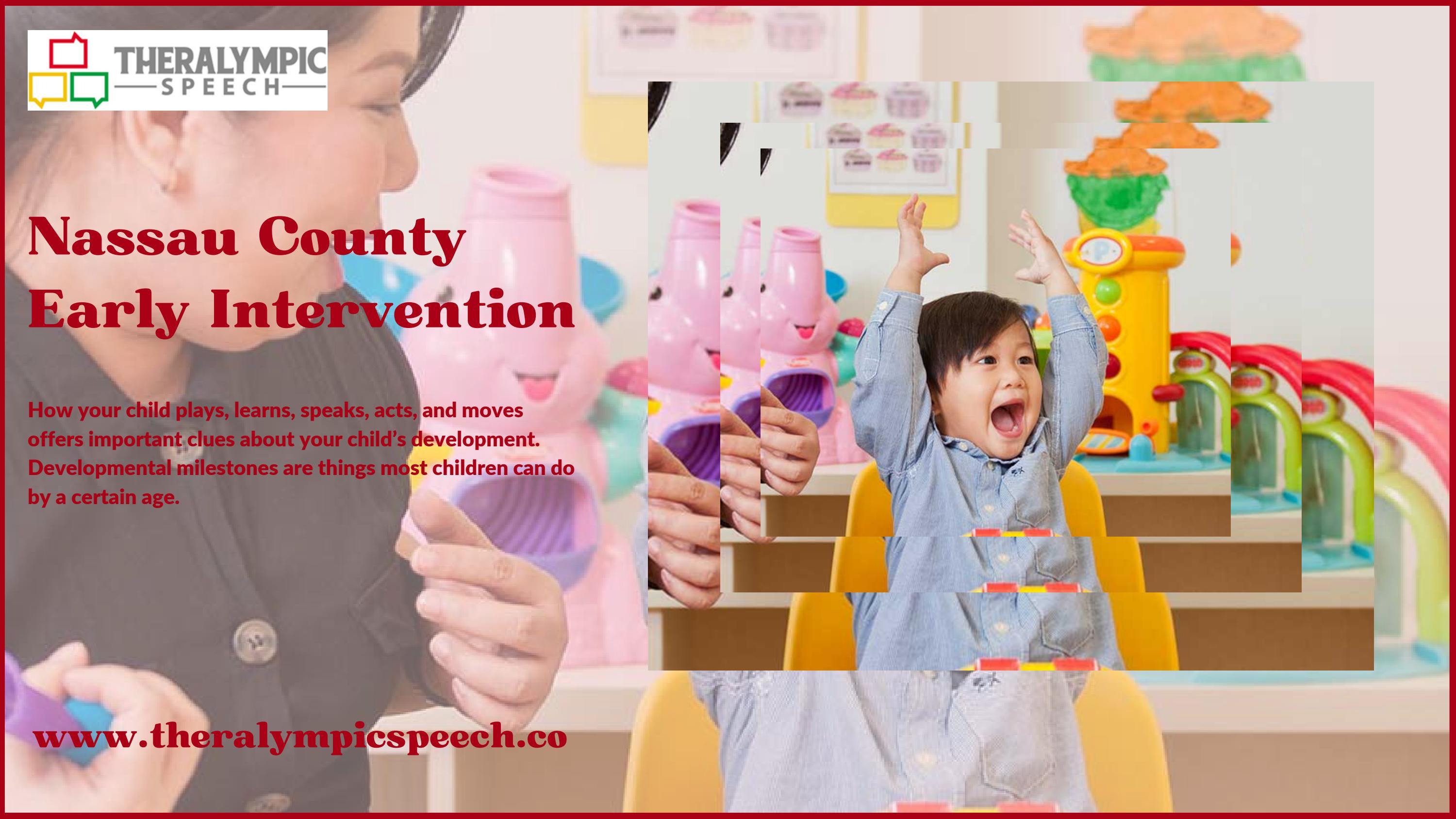 Allows Your Disabled Child To Get an Nassau County Early Intervention Programme by Theralympic