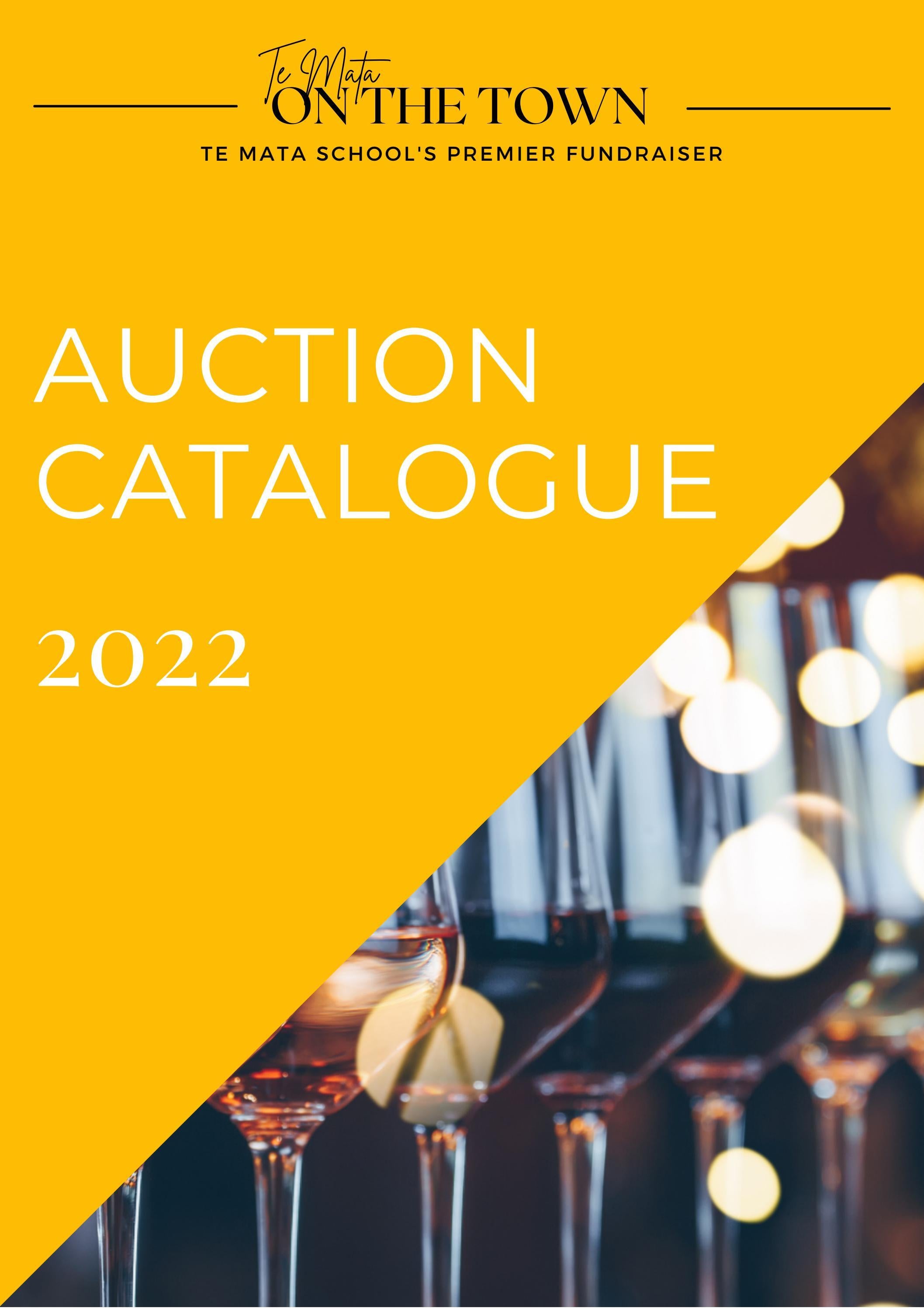 Te Mata on The Town Auction Catalogue 2022 by kdenright Issuu