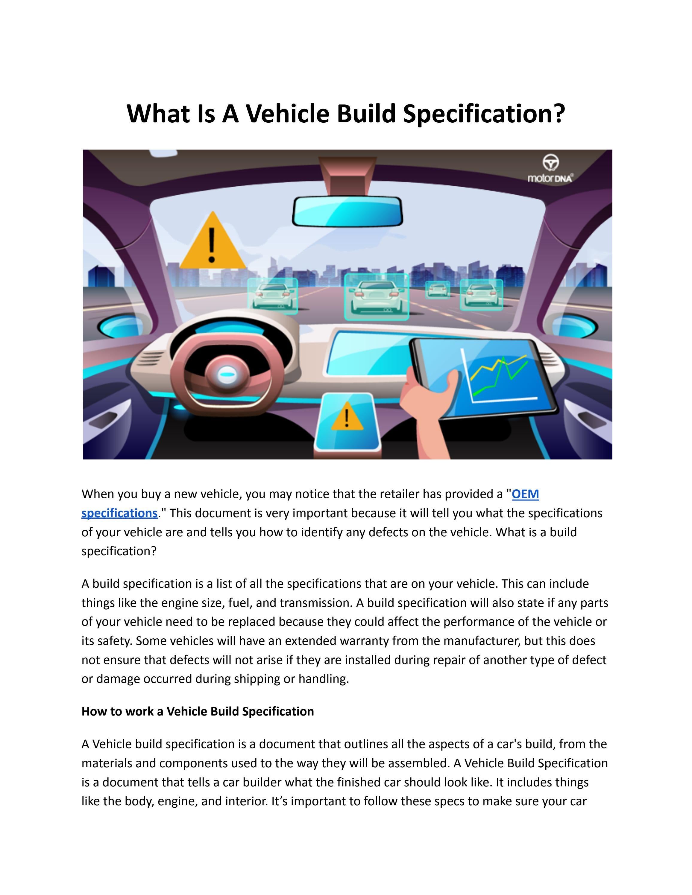 Motus Vehicle Requirements - bzr1y8k