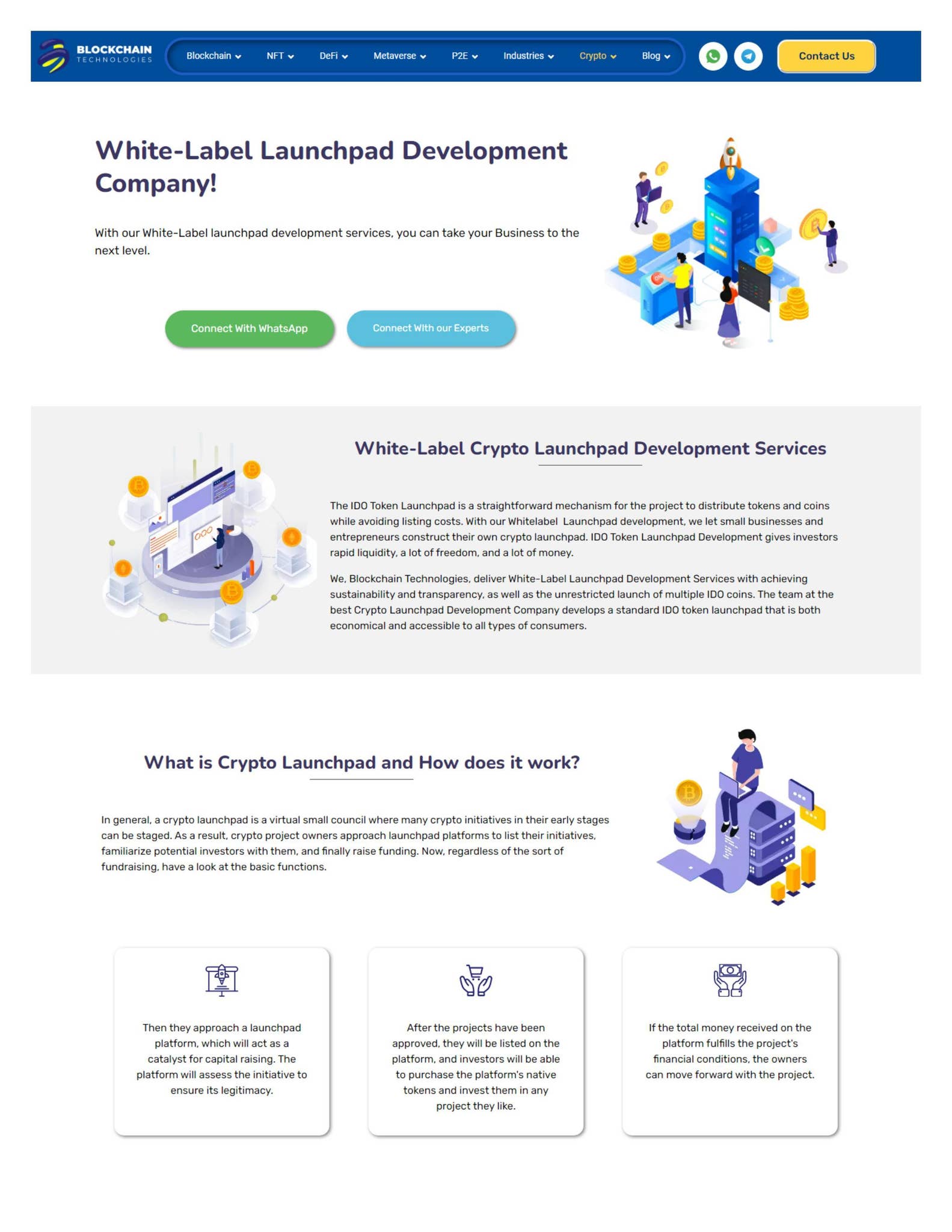 White Label Launchpad Development Company in Australia by Blockhain ...