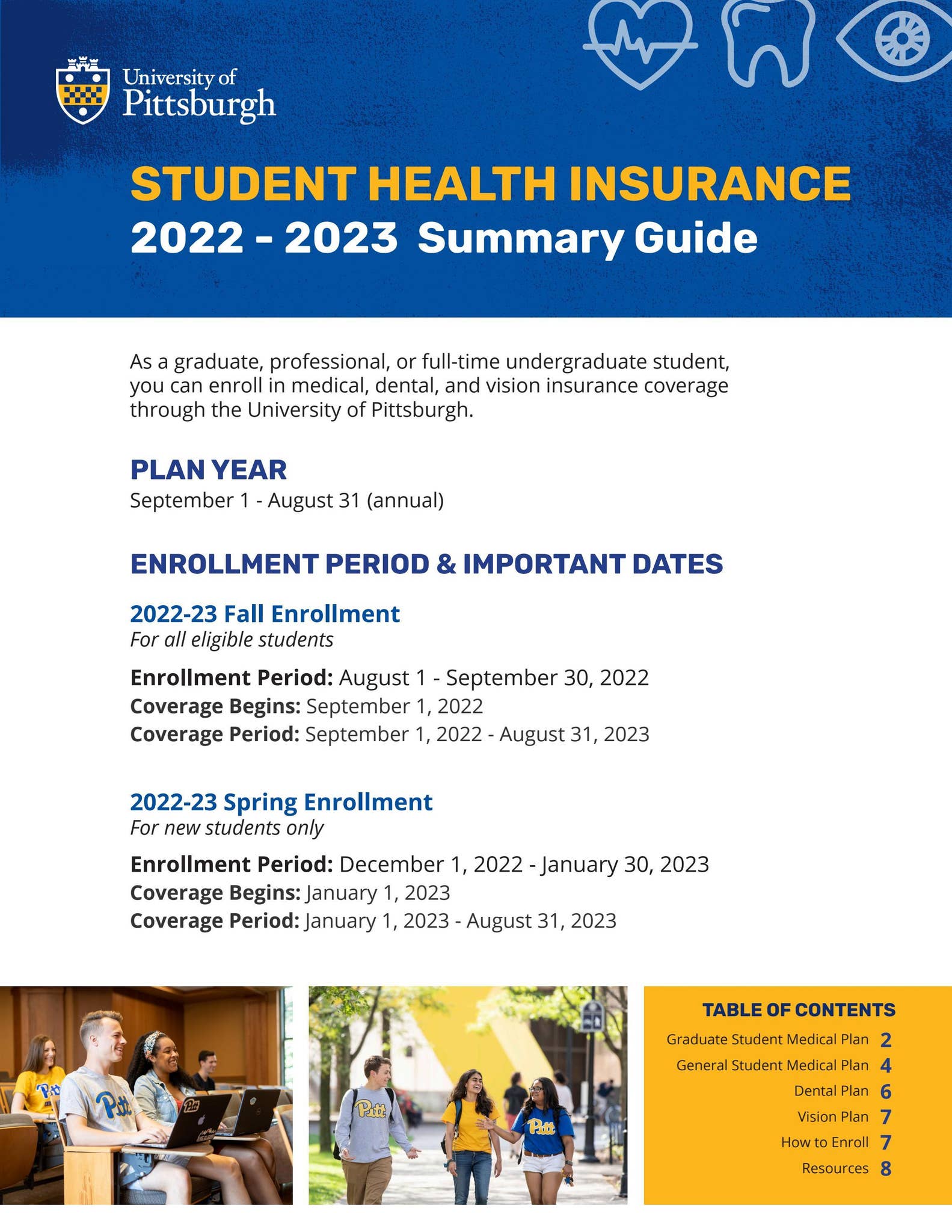 2022-23 Student Health Insurance Summary Guide by University of ...