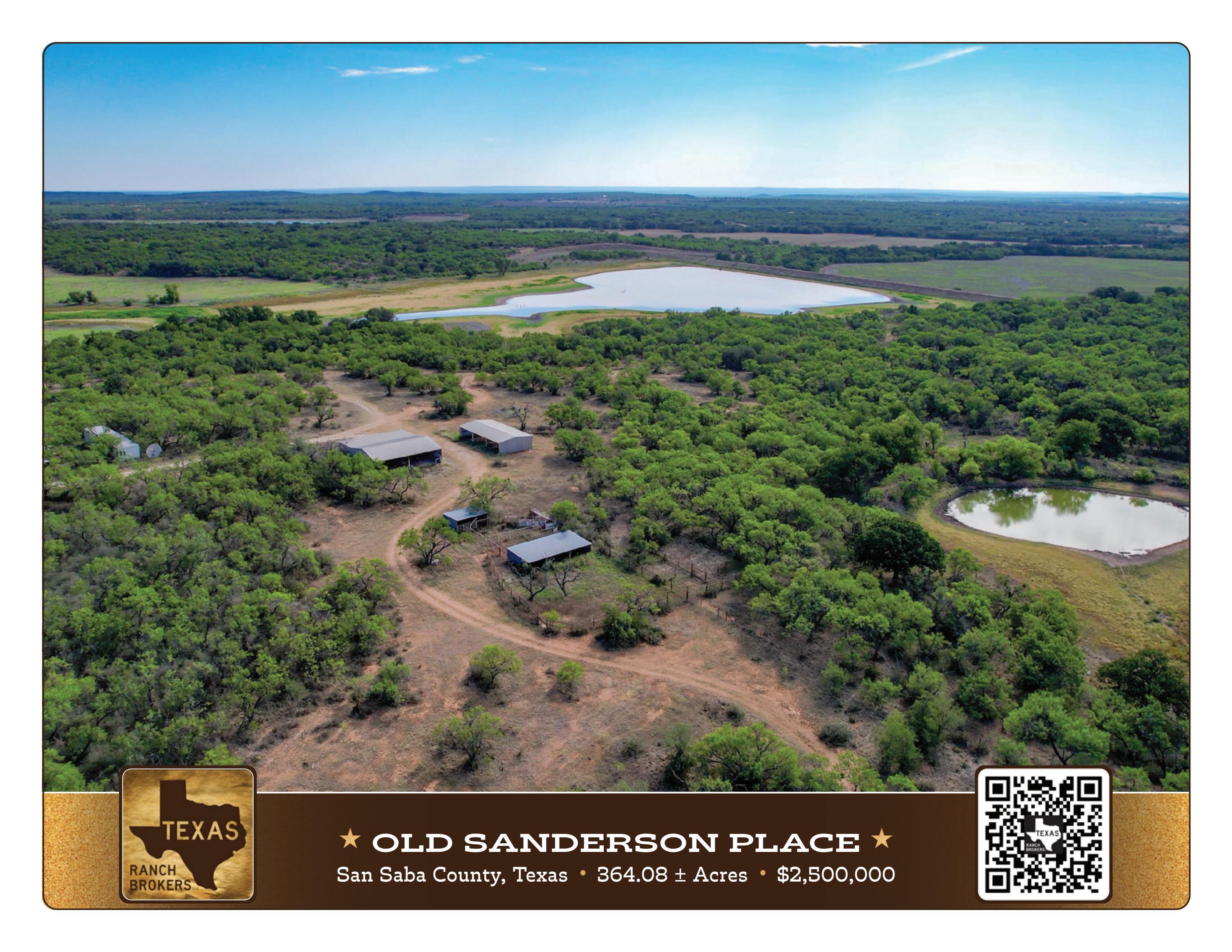 Old Sanderson Place San Saba County, Texas Texas Ranch Brokers by