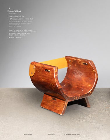 Artcurial 家具目录 · Design Brésilien 第 10 页