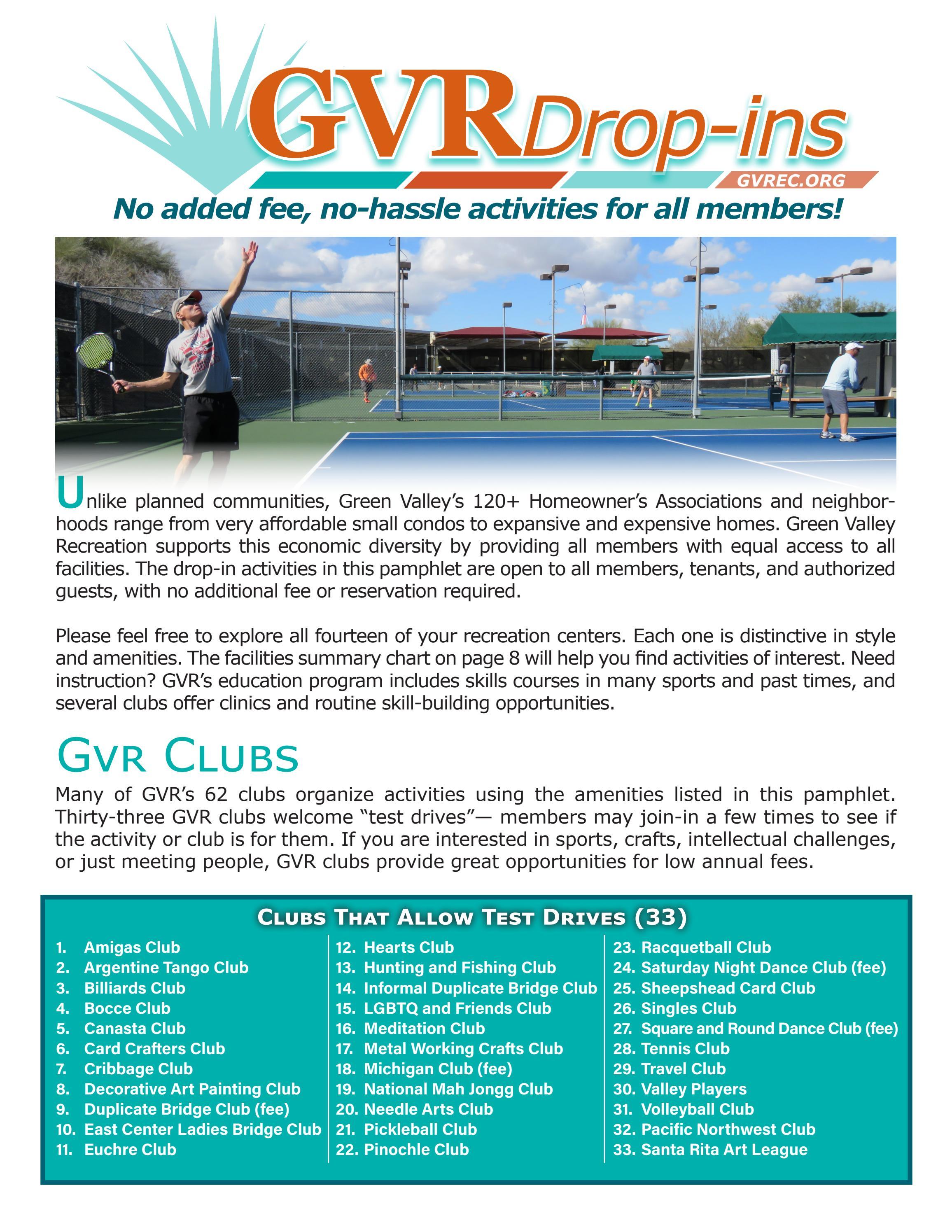 GVR DropIns 202223 by Issuu