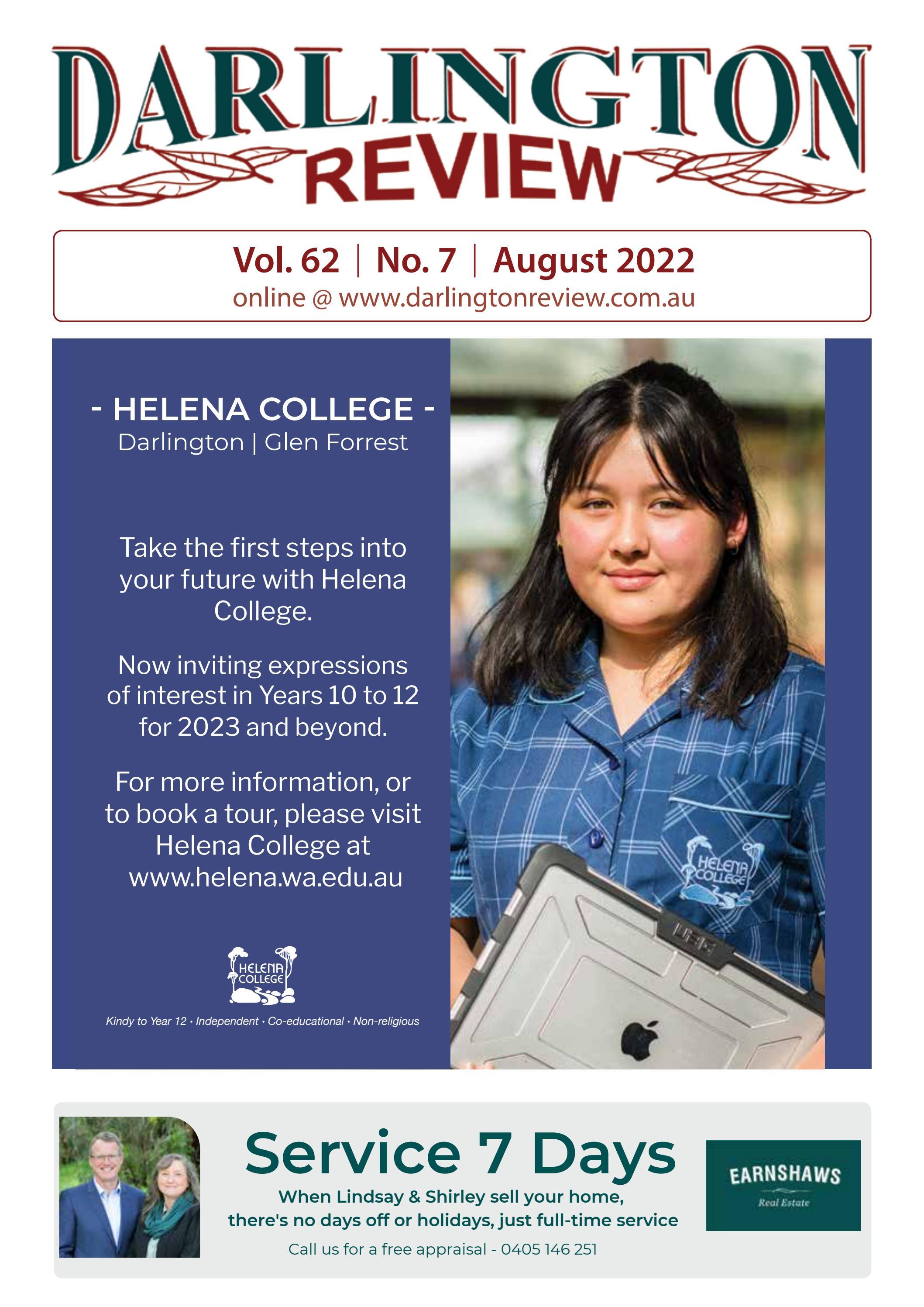 Darlington Review • Vol.62 • No.7 • August 2022 by Darlington Review