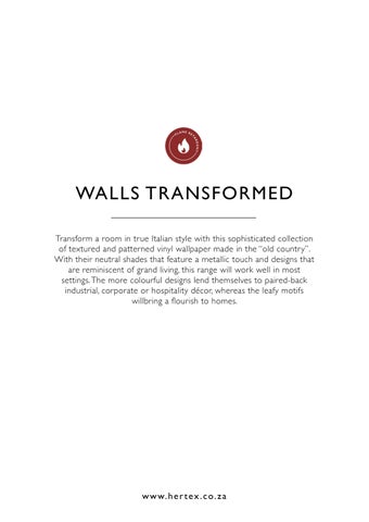 HertexHAUS Hertex Walls Transformed Wallpaper 灯饰产品集 第 2 页