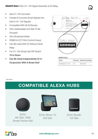 iQ Intelligent 灯饰 Control - An All LED Innovation 第 15 页
