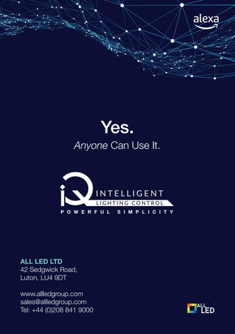 iQ Intelligent 灯饰 Control - An All LED Innovation 第 16 页