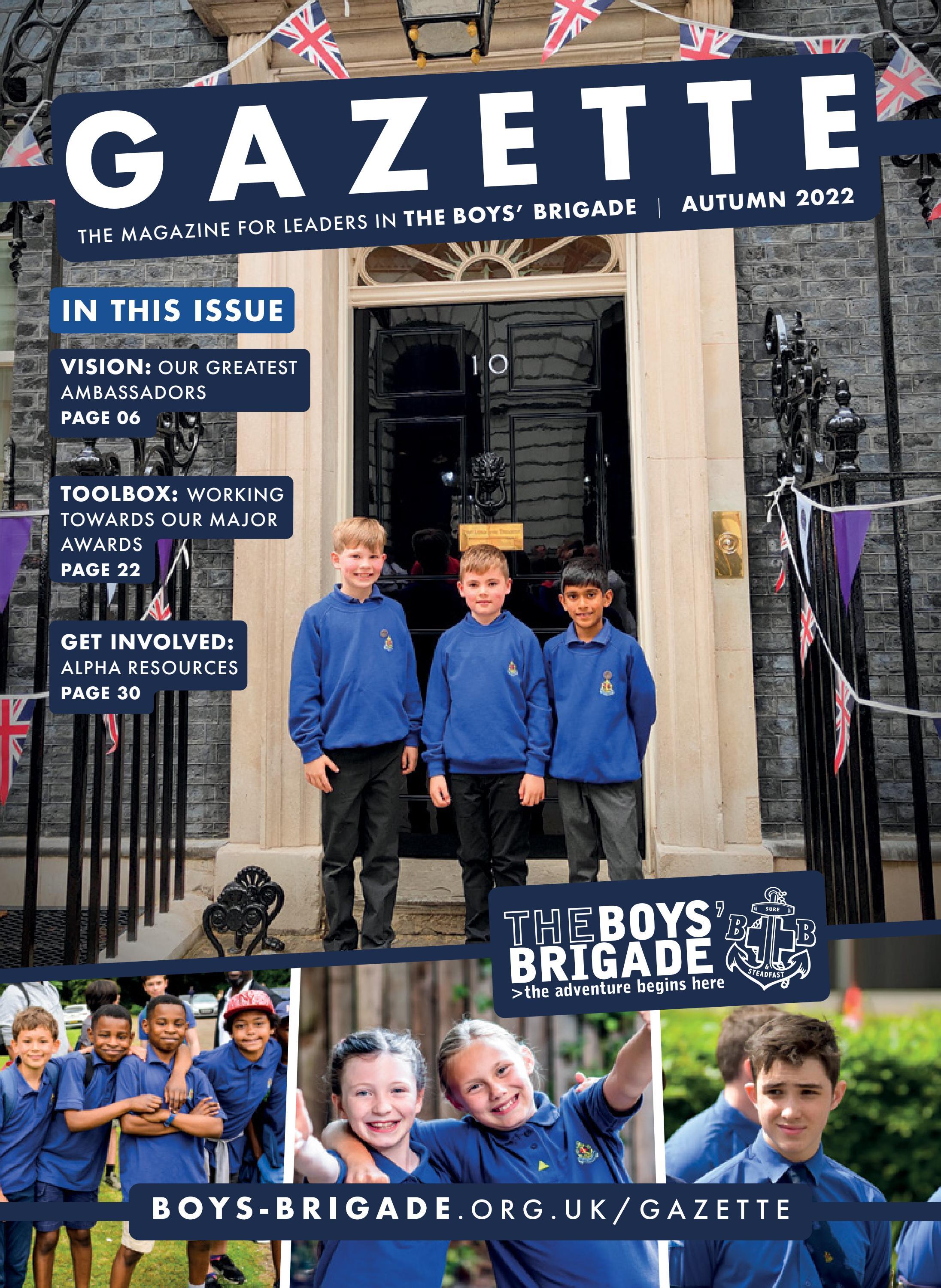 Boys Brigade Gazette Autumn 2022 By The Boys Brigade Issuu