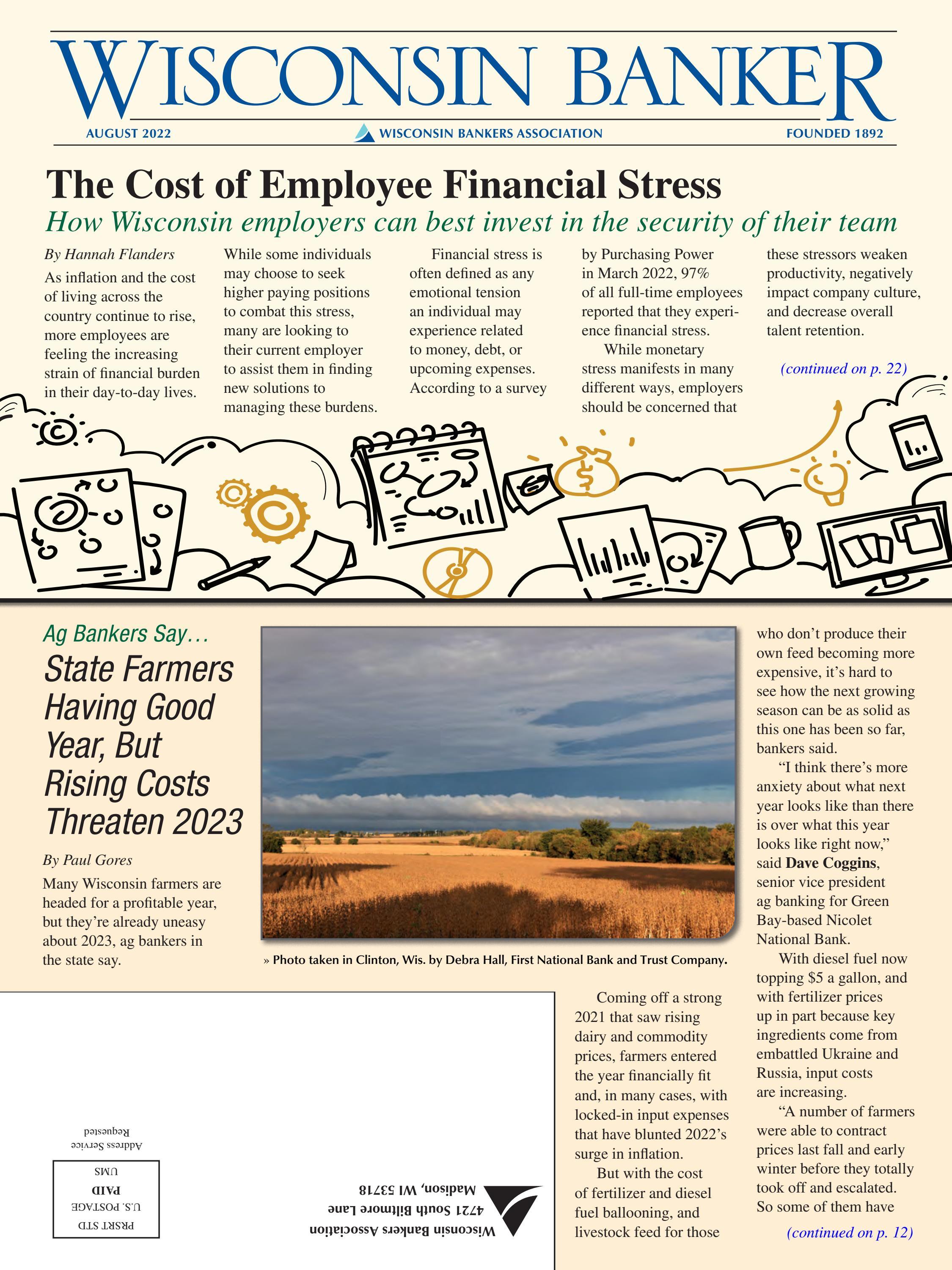 August 2022 Wisconsin Banker by wisbank - Issuu