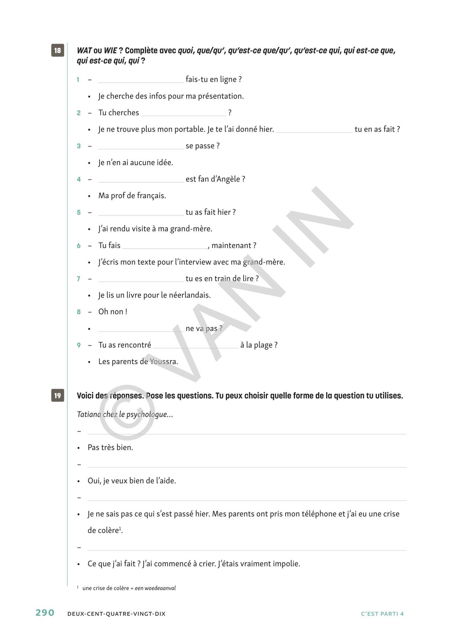 C'est parti 4 - leerwerkboek by VAN IN - Issuu