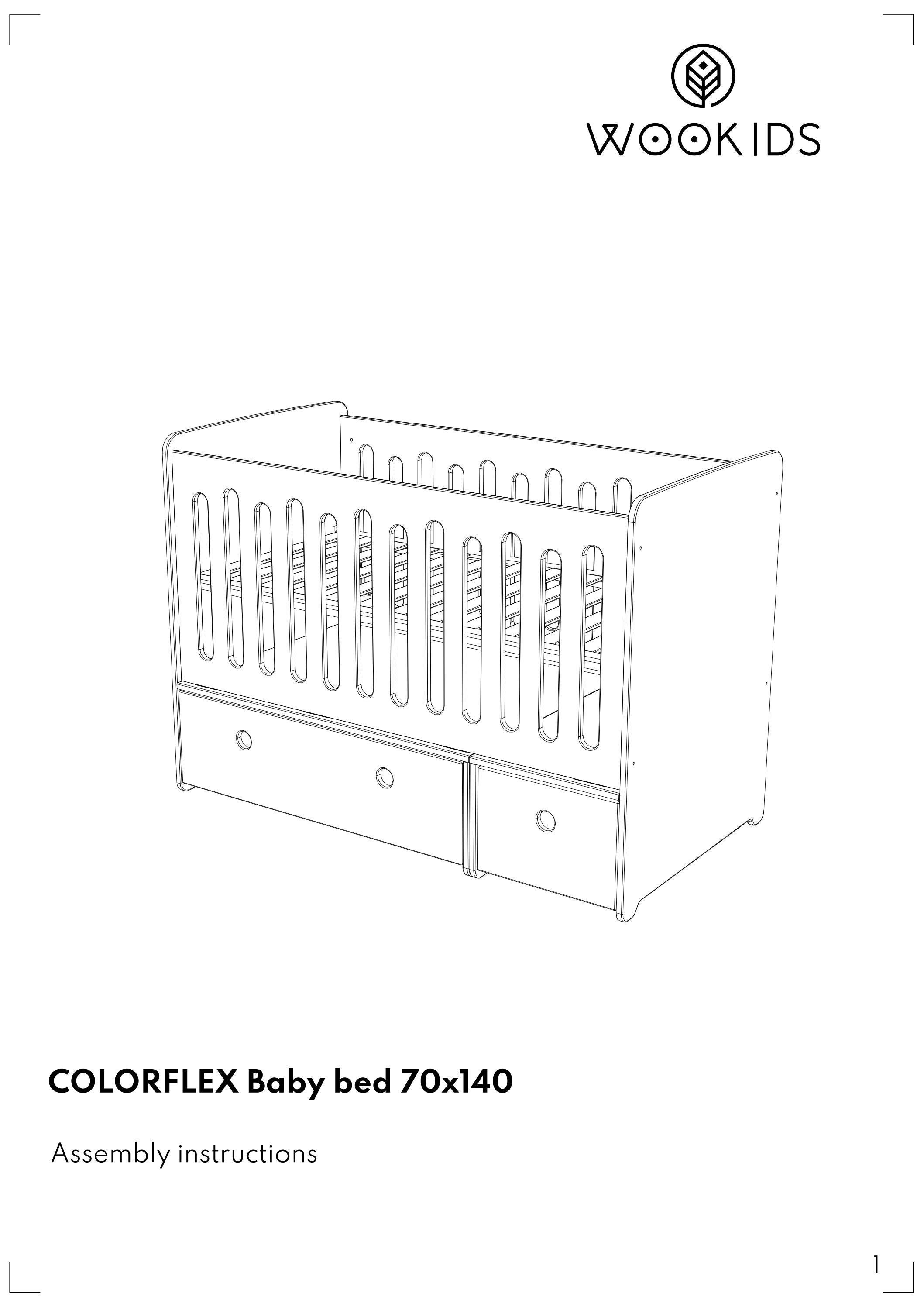 COLORFLEX Baby bed 70 x 140 by Wookids Issuu