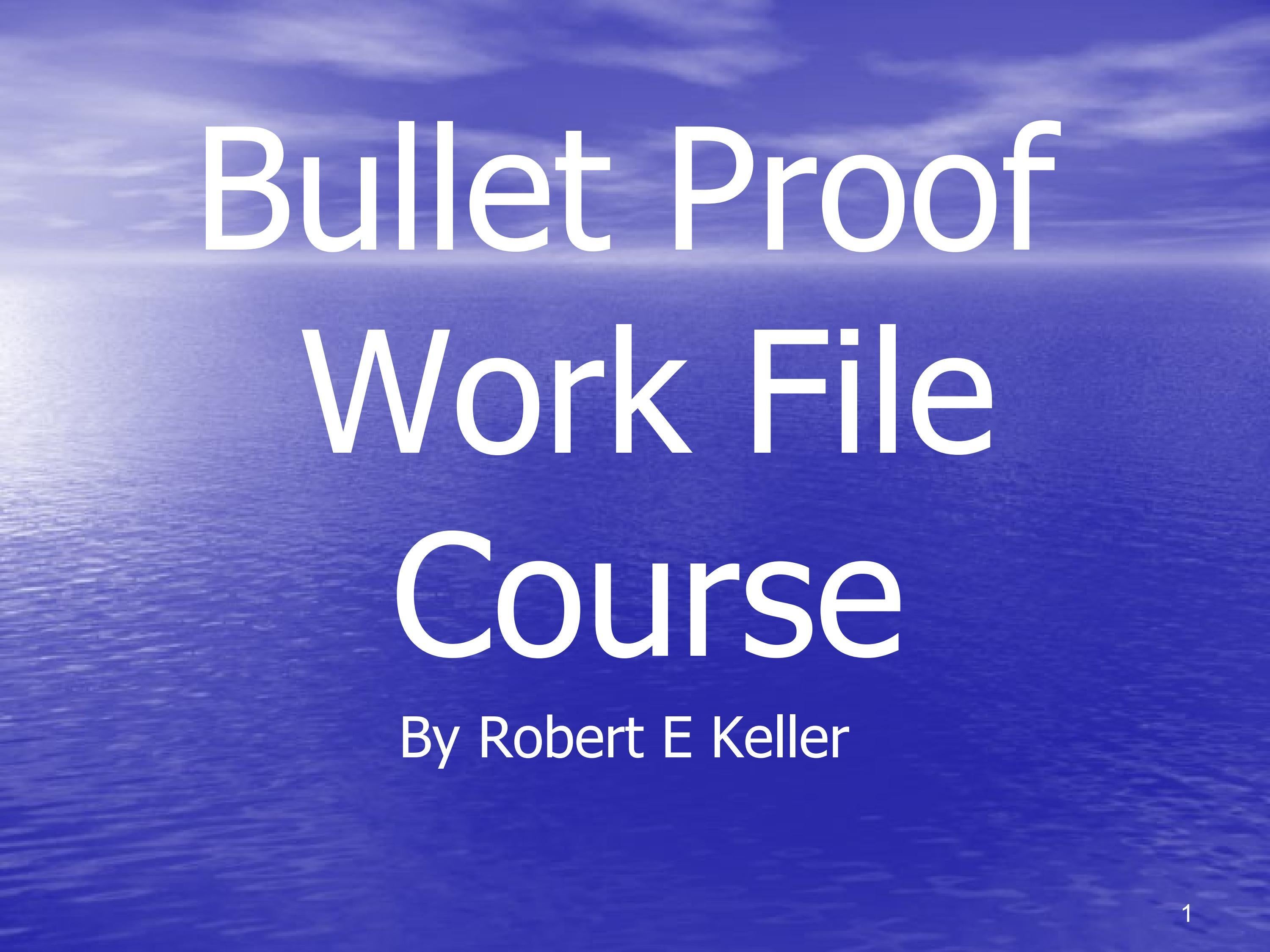 Bullet Proof Workfile by twocows Issuu