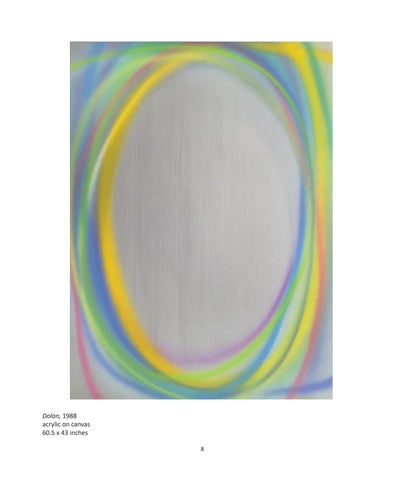 LewAllen Galleries 灯饰目录 · Dan Christensen: The Painter's Painter 第 10 页