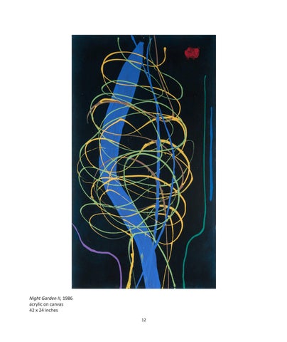 LewAllen Galleries 灯饰目录 · Dan Christensen: The Painter's Painter 第 14 页