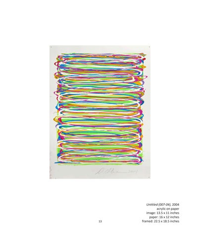 LewAllen Galleries 灯饰目录 · Dan Christensen: The Painter's Painter 第 15 页