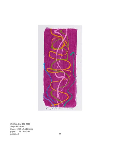 LewAllen Galleries 灯饰目录 · Dan Christensen: The Painter's Painter 第 18 页