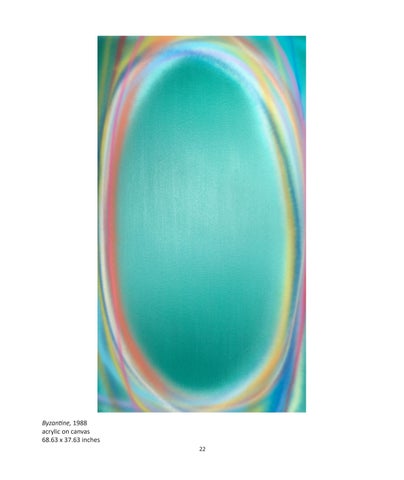 LewAllen Galleries 灯饰目录 · Dan Christensen: The Painter's Painter 第 24 页