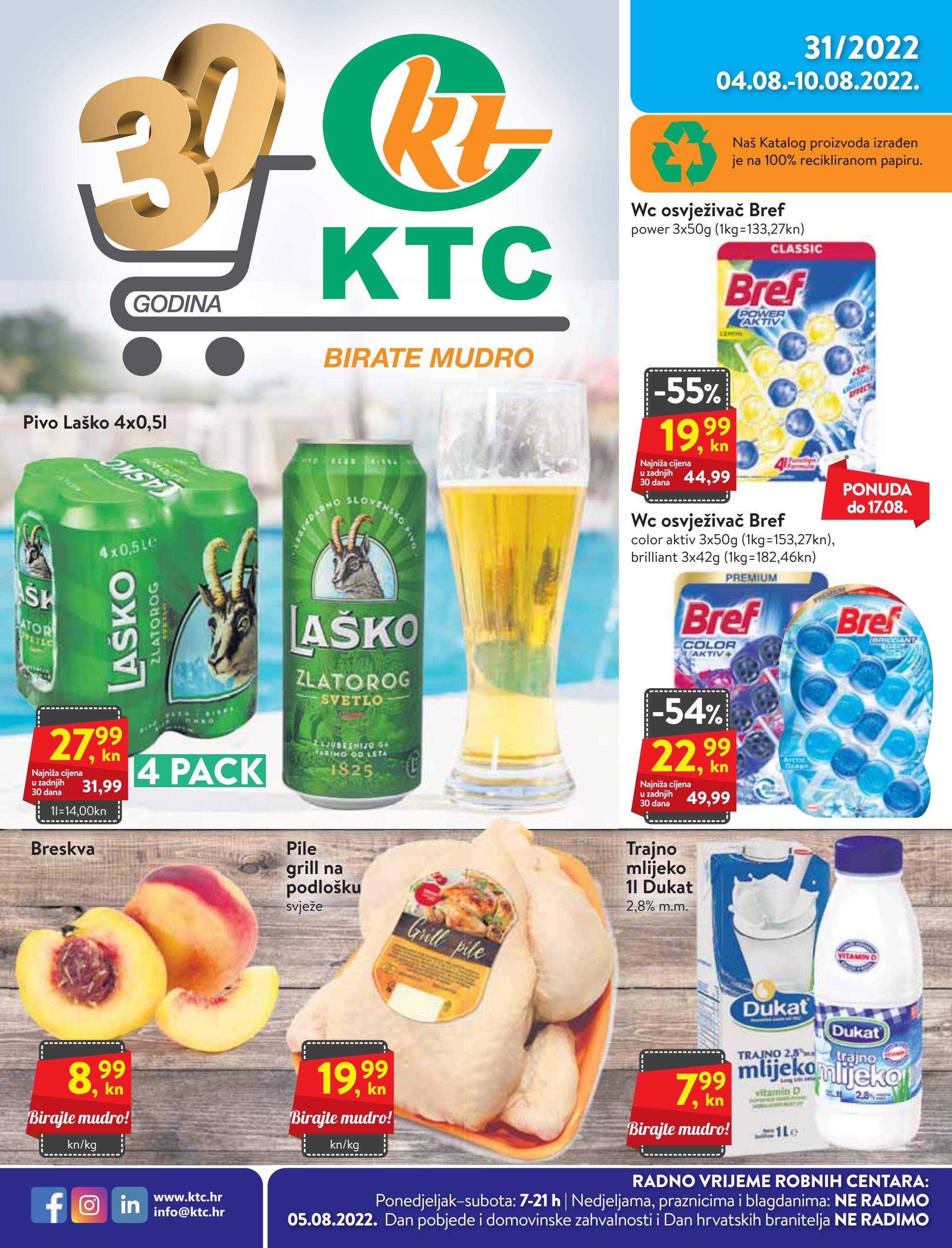 KTC katalog supermarket od 04.10.08.2022. by Catalog.hr Issuu