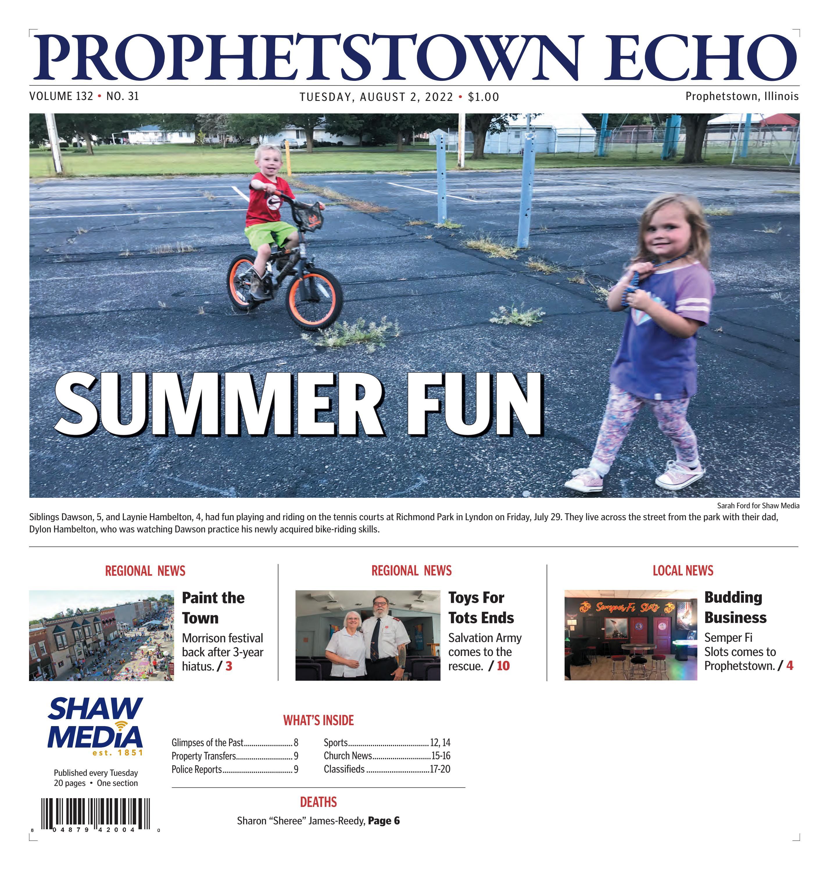 ProphetstownEcho08022022 by Shaw Media Issuu