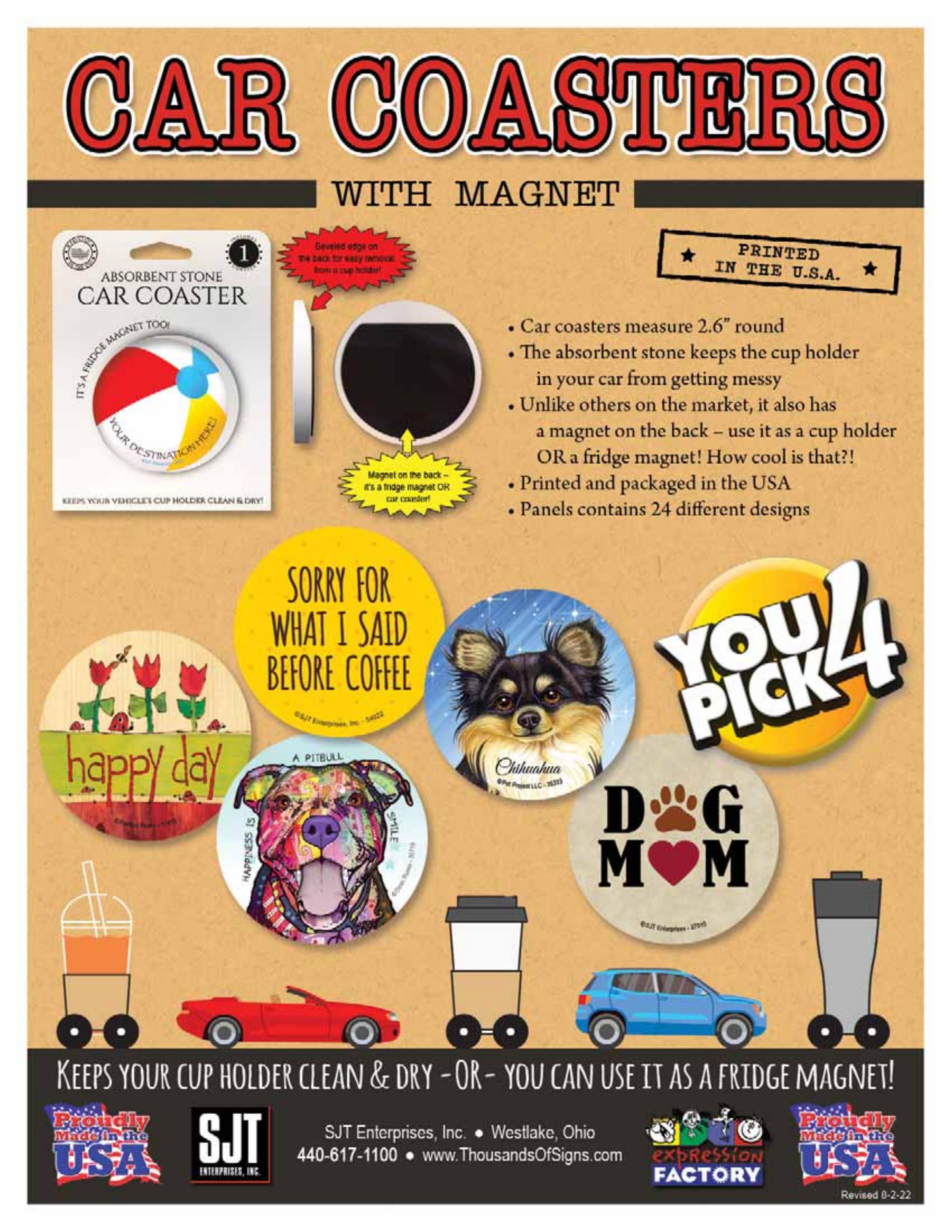 Car Coasters Catalog by SJT Enterprises, Inc. Issuu