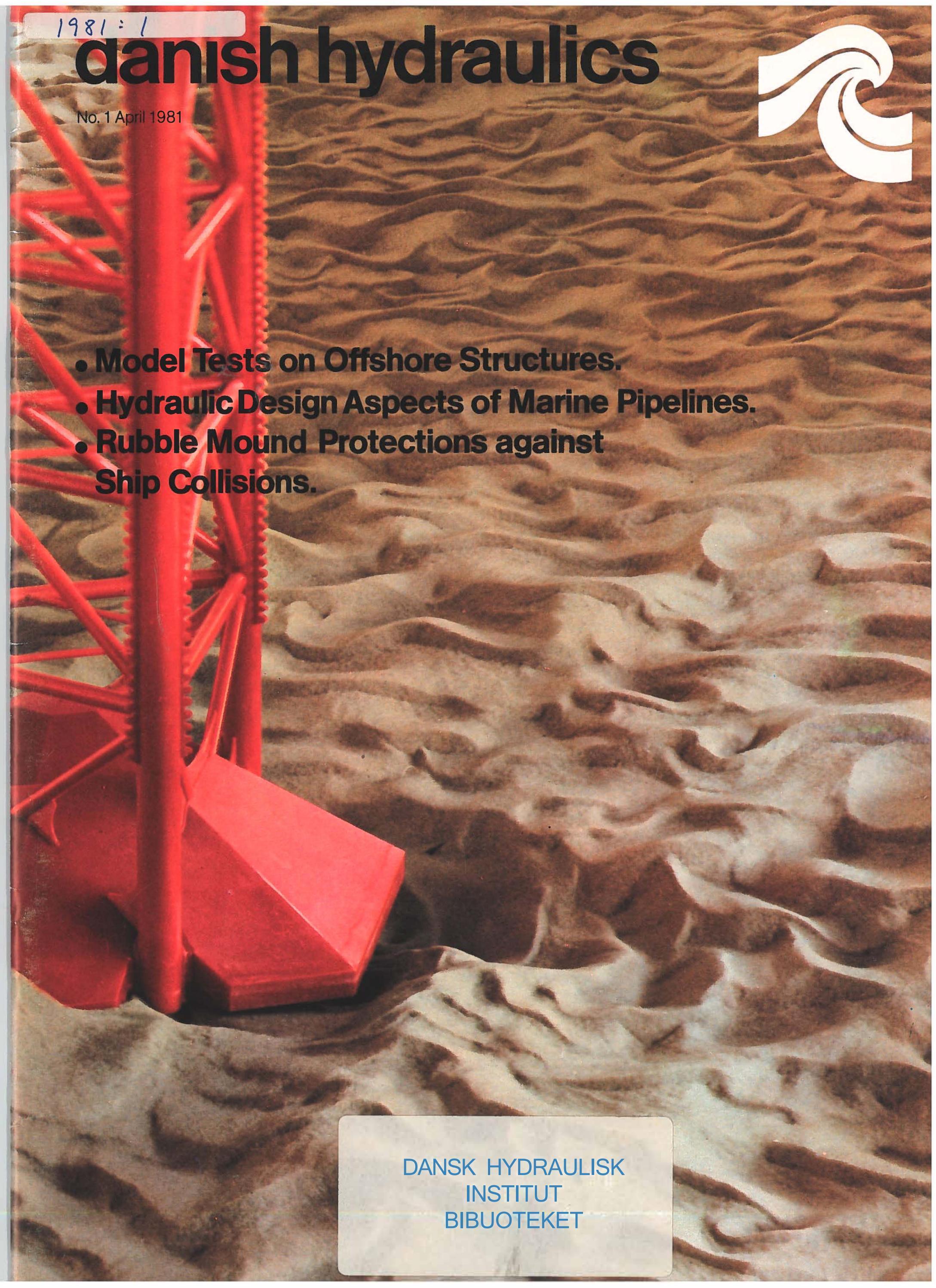 Danish Hydraulics 1981 no.1 by DHI A/S Issuu