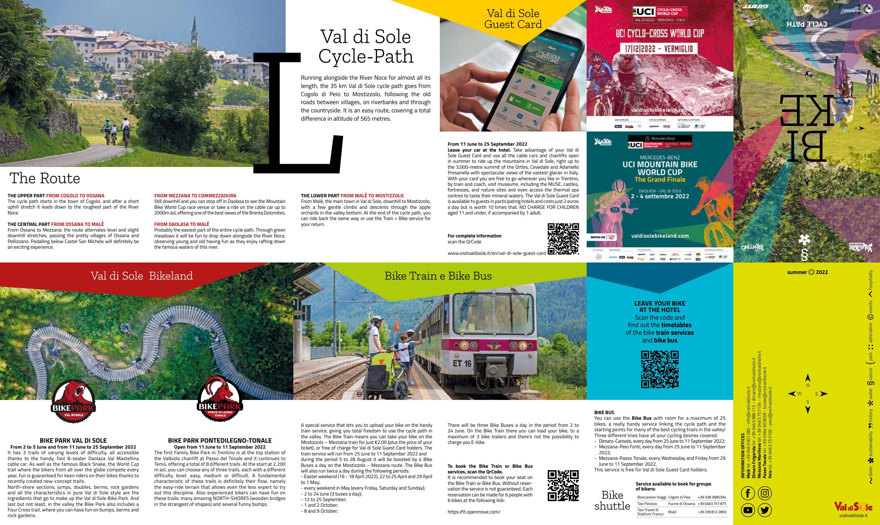 Bike Val di Sole Cycle Path by Azienda Turismo Val di Sole Issuu