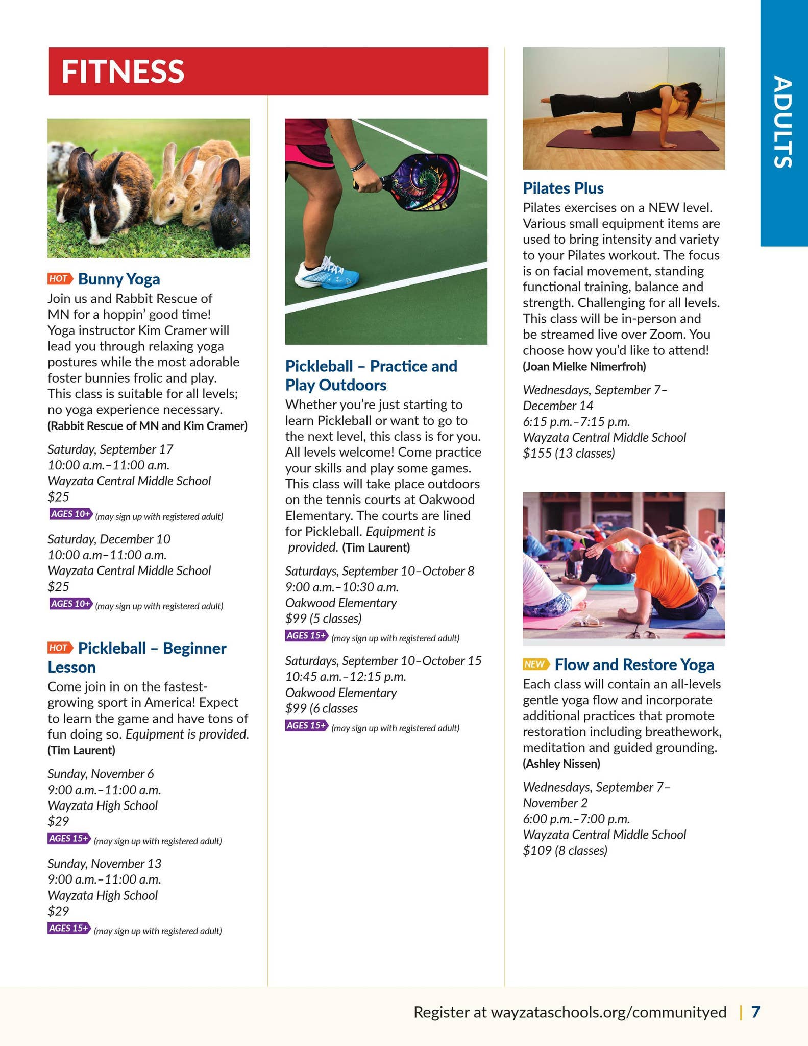 2022 Community Ed Fall Catalog by Wayzata Public Schools - Issuu