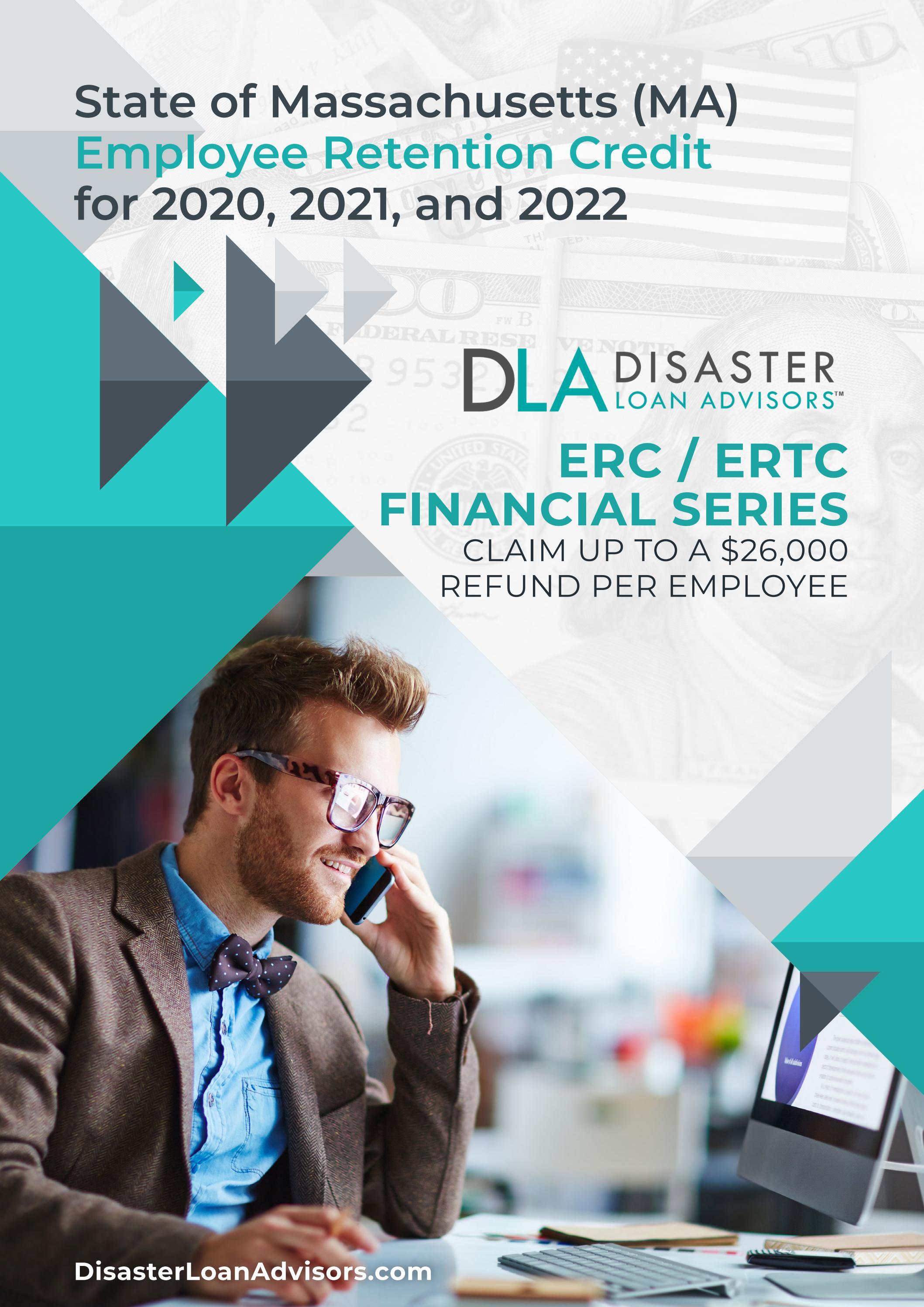 Massachusetts Employee Retention Credit (ERC) for 2020, 2021, and 2022