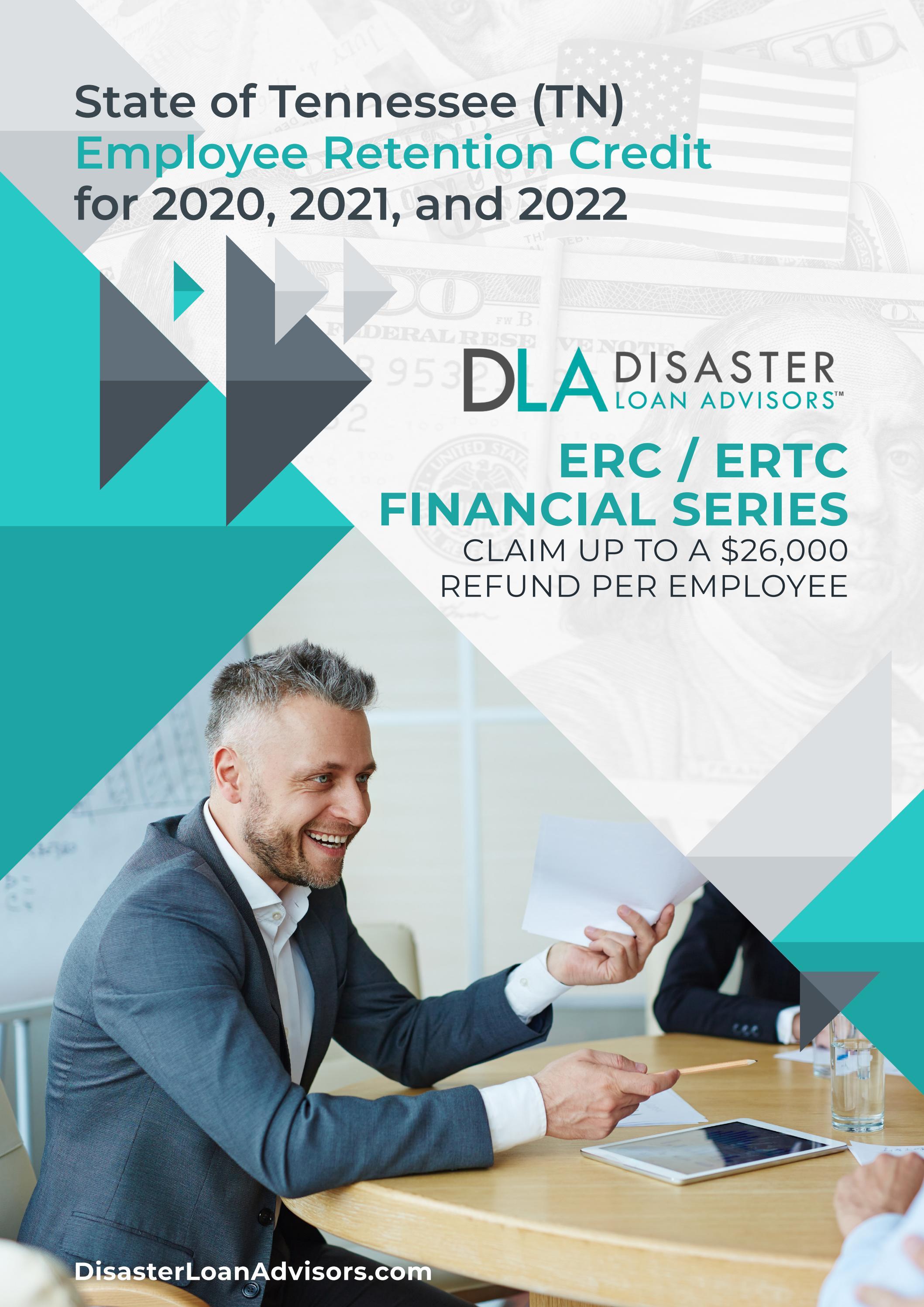 Tennessee Employee Retention Credit (ERC) for 2020, 2021, and 2022 in