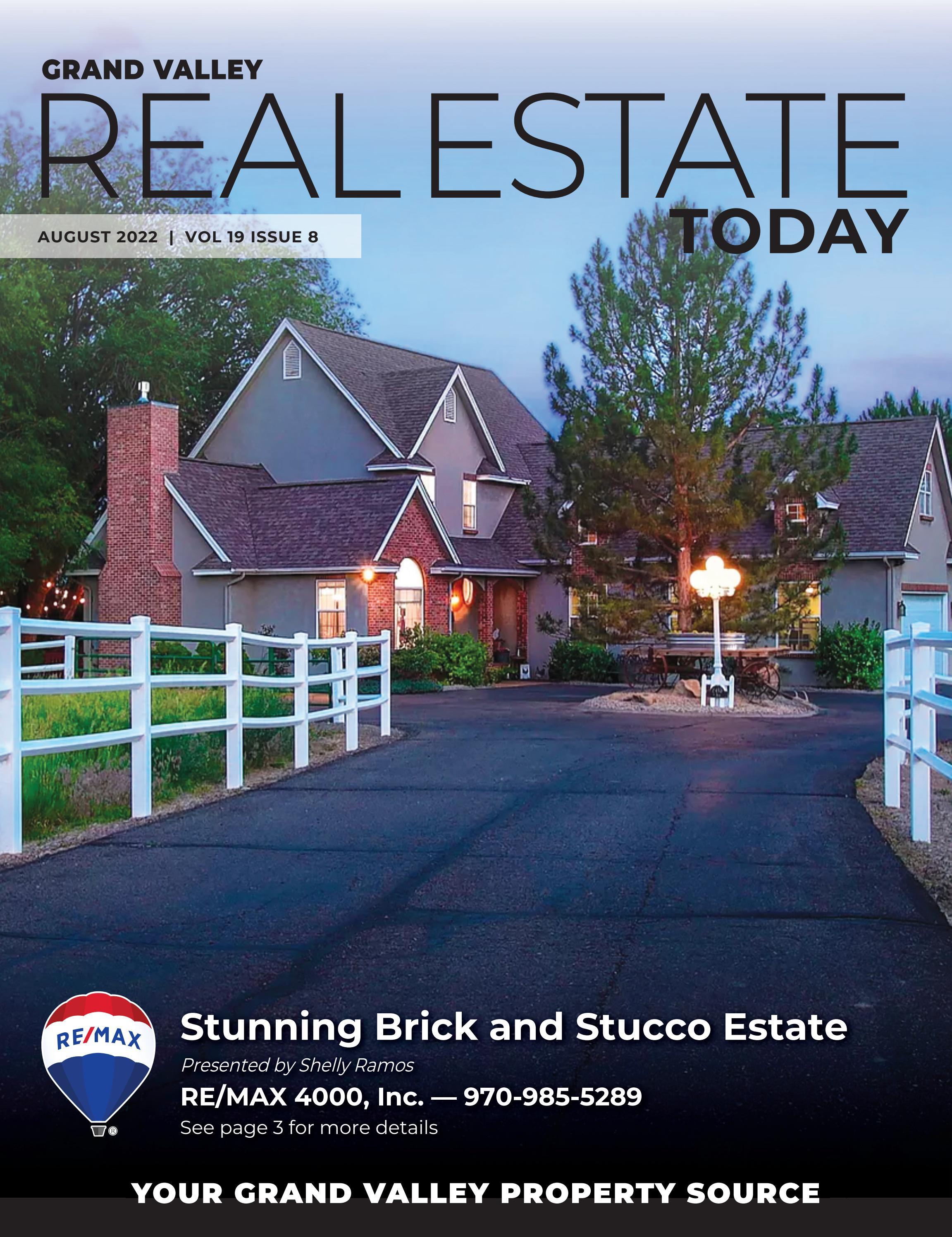 Grand Valley Real Estate Today August 2022 by Real Estate Today Magazine Issuu