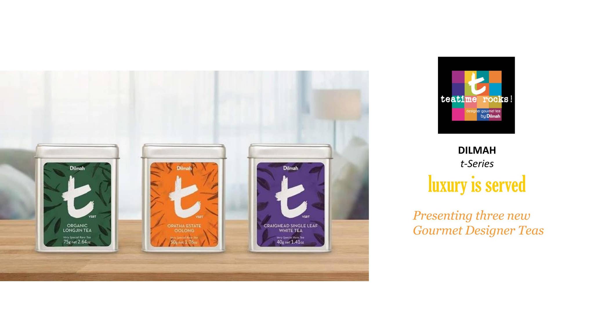 Tea Time Rocks Presenting three new Gourmet Designer Teas by Dilmah - Issuu