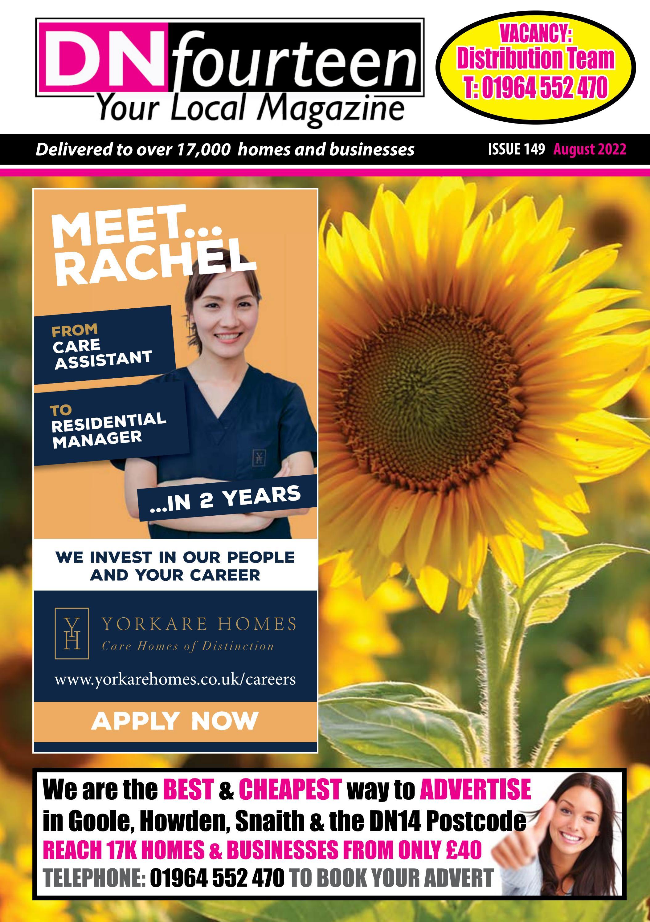 DNfourteen Magazine Issue No.149 August 2022 by Nic Gough - Issuu